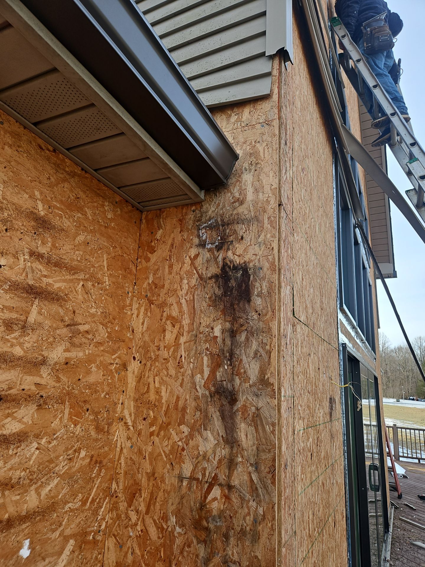 Siding Installation using James Hardie Board & Batten and James Hardie Shakes by Koontz Construction