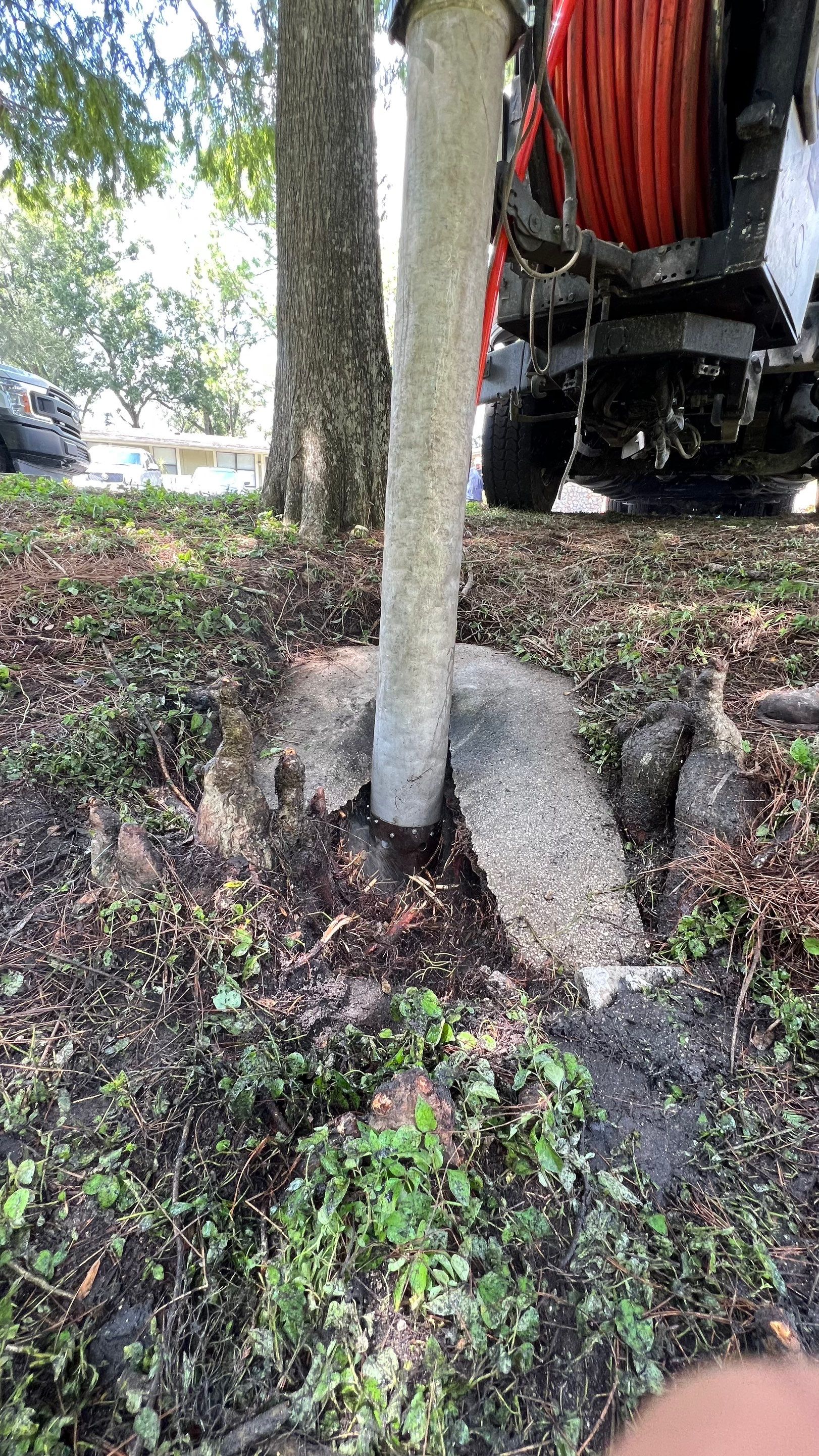 Apartment Complex Storm Water System Cleaning and Maintenance by APS Power & Water