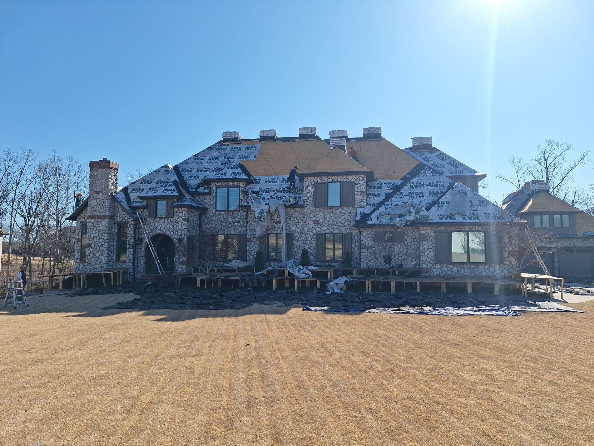 Residential Roofing Installation using GAF Armorshield II by Ozark Mountain Roofing
