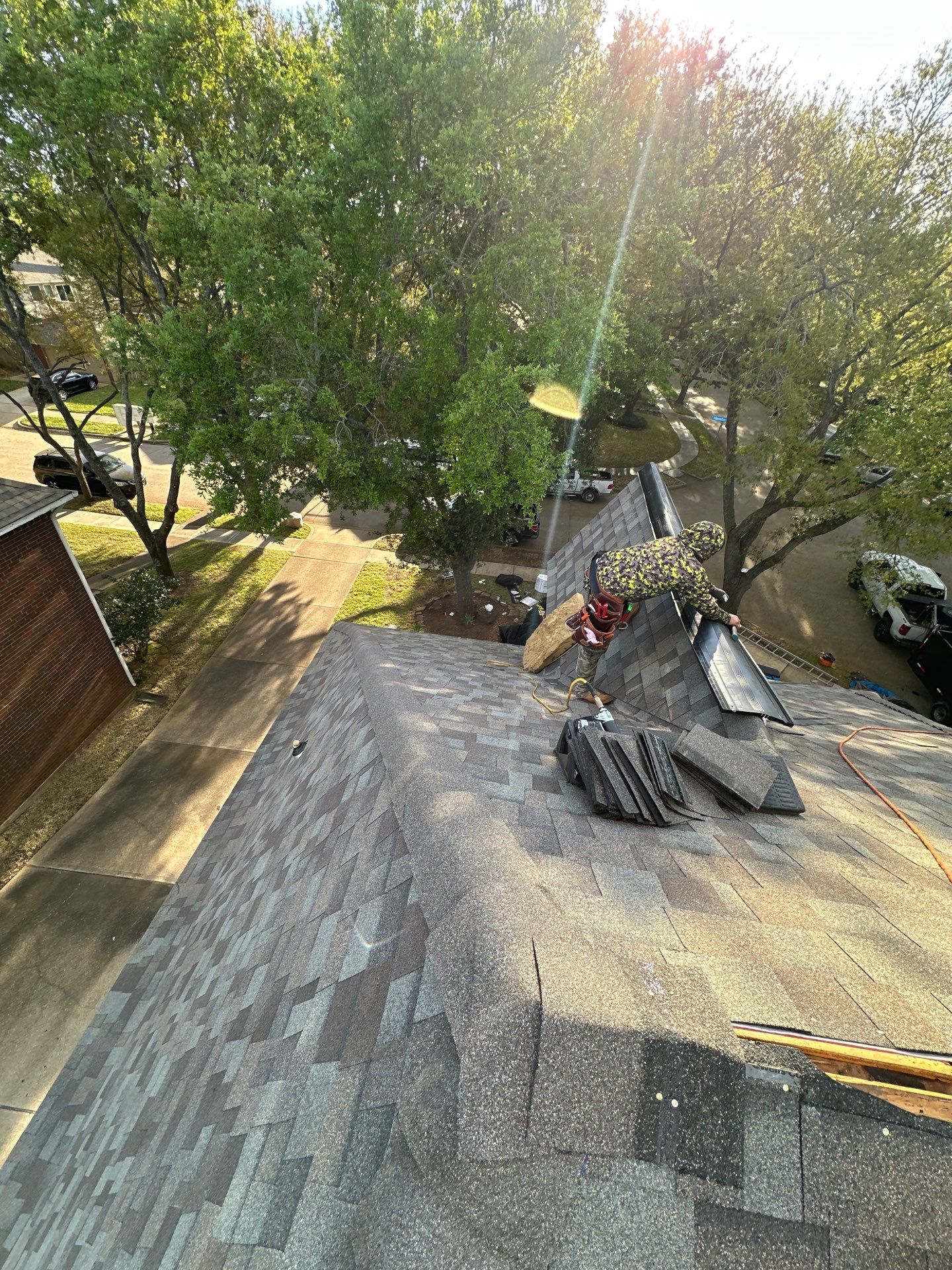 Project in Sugar Land by Motion Roofing