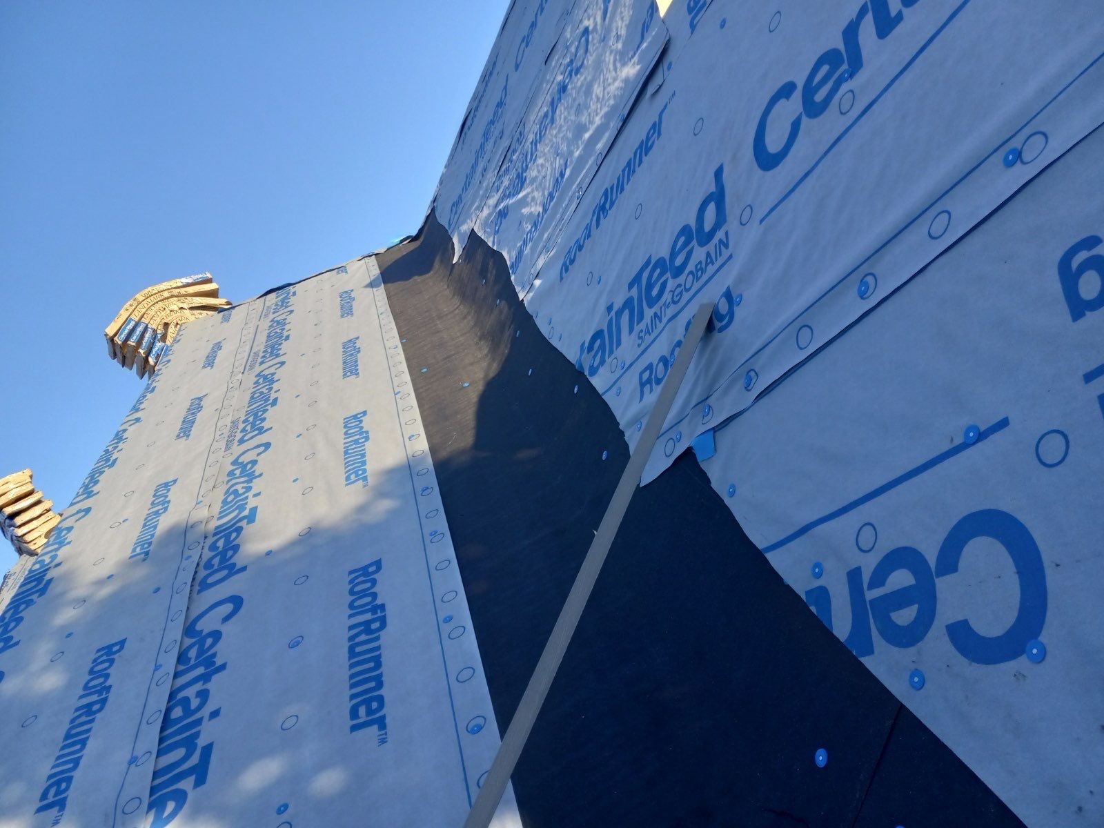 Residential Roofing Installation using Certainteed Landmark Max Def Weather Wood by Becker Roofing and Exteriors