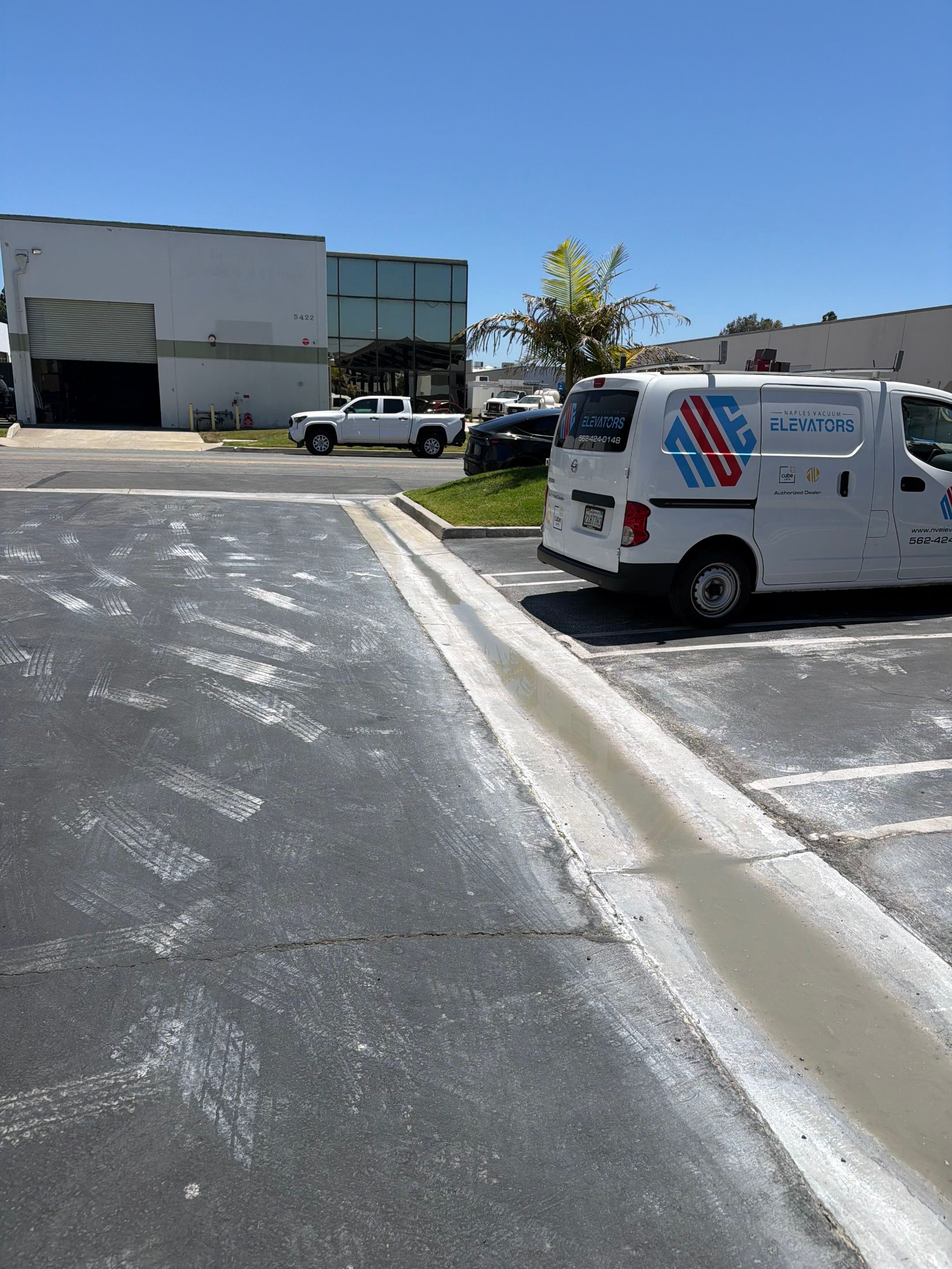 Commercial Hot Water Cleaning & Water Recovery In Huntington Beach by La Power Washing Inc