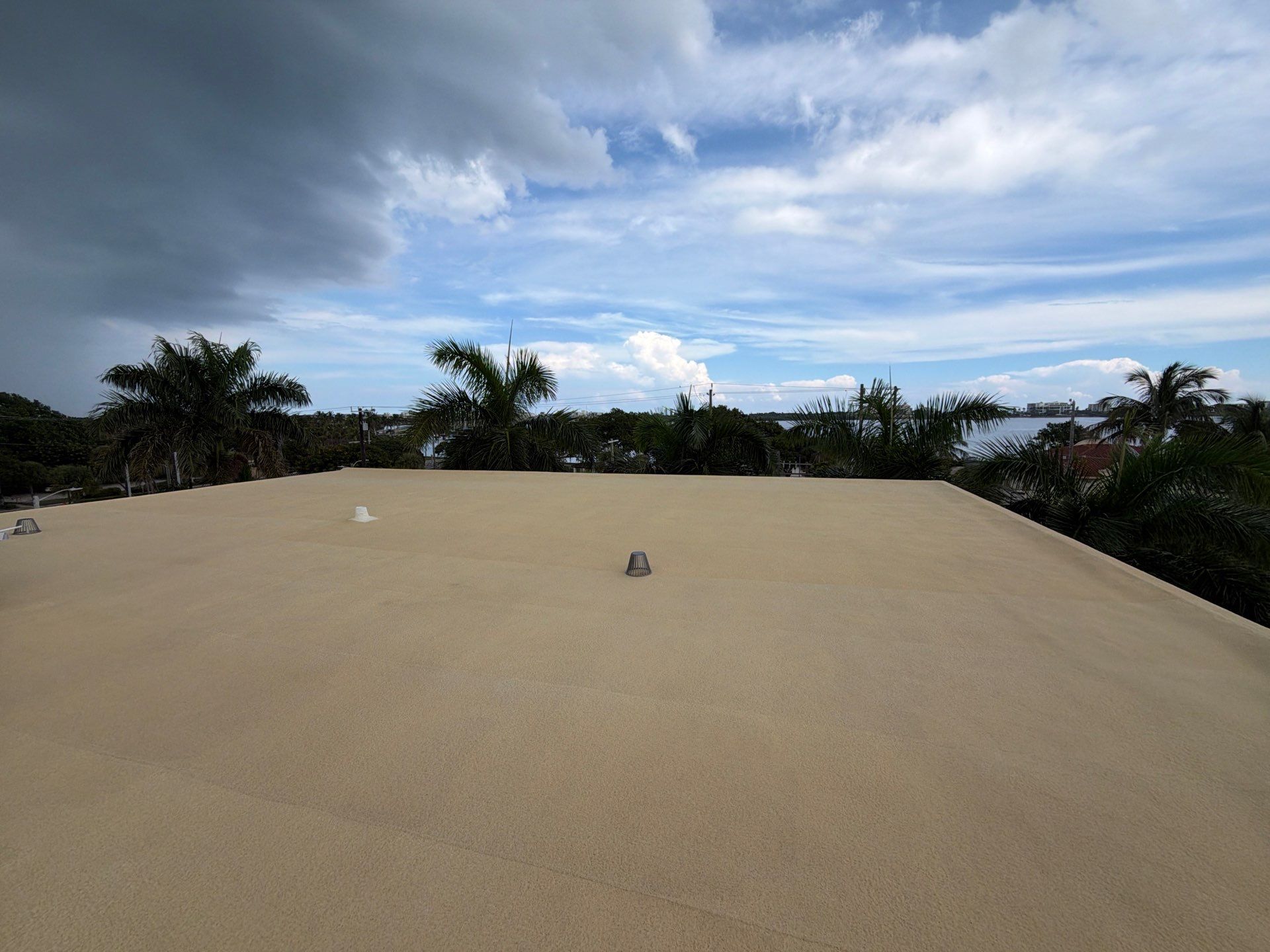 Commercial Roof Restoration for Lake Worth Beach Flat Roof Project by Roof King LLC