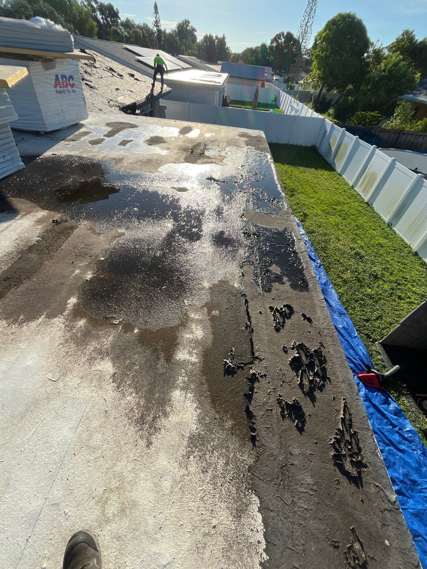 Project in St. Petersburg 33702 by Mitchell Roofing Company LLC 