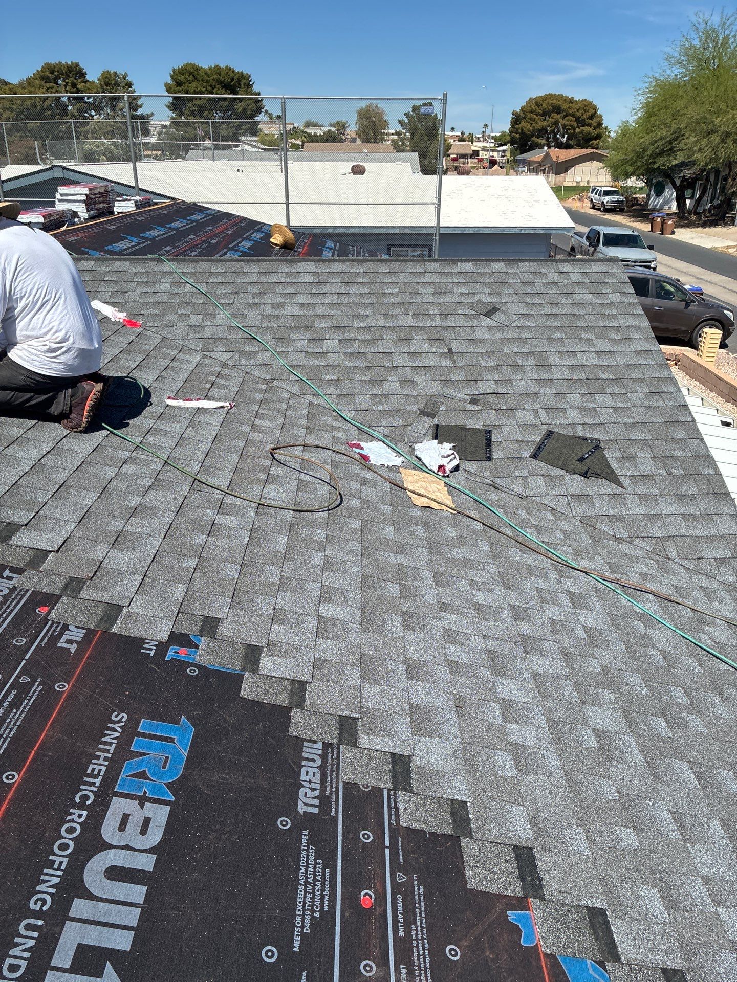 Residential Roof Install using GAF by Weather-Tite Roofing