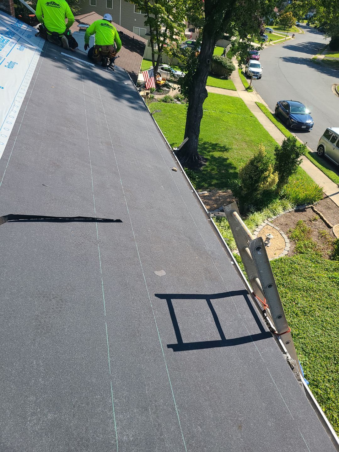 Burke: Residential Roof Installation with CertainTeed Landmark Pro Designer Shingles in Max Def Charcoal Black by RM Banning, Inc.