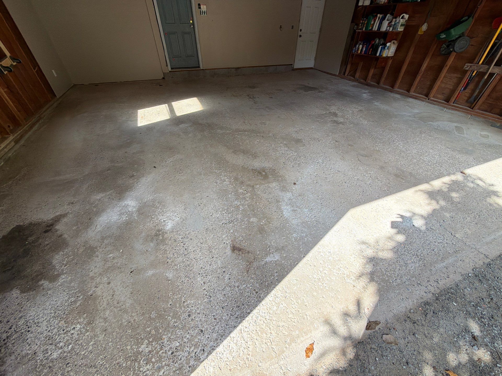 Vintage Shalestone Garage Coating by NG Masonry & Construction LLC