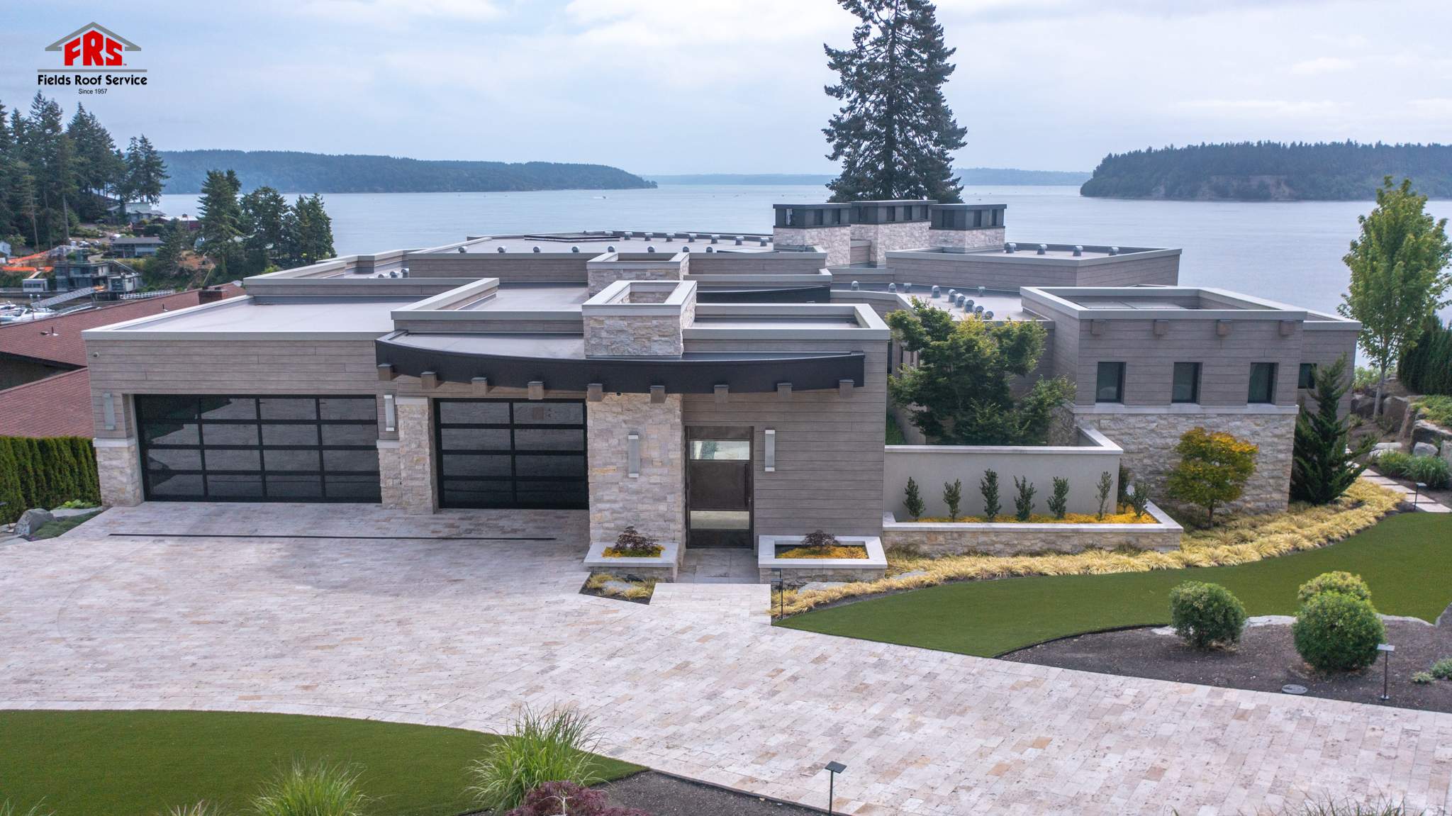 Gig Harbor Residential Reroof - TPO by Fields Roof Service Inc