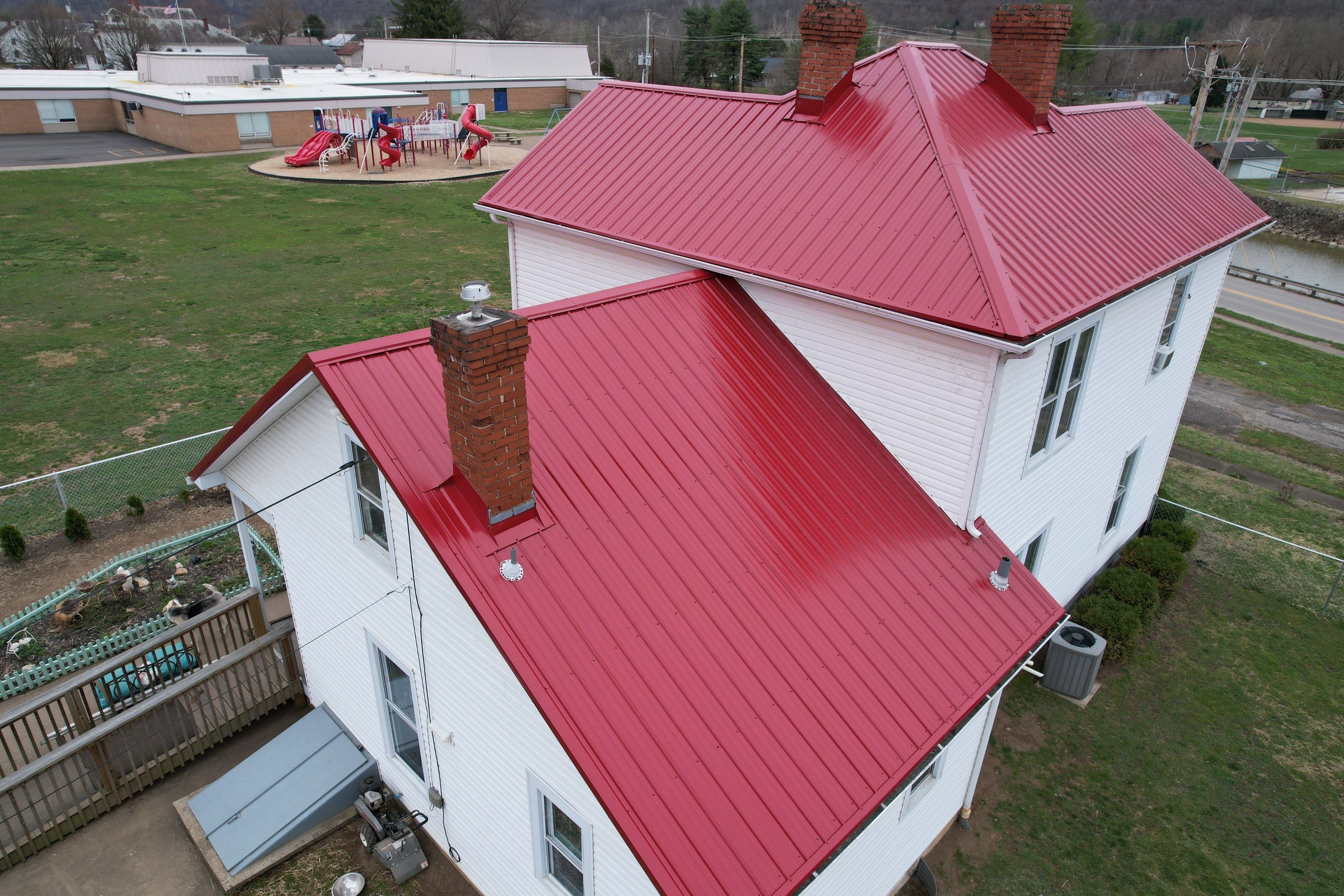Residential Roofing Installation using Metal by Rainstoppers Roofing