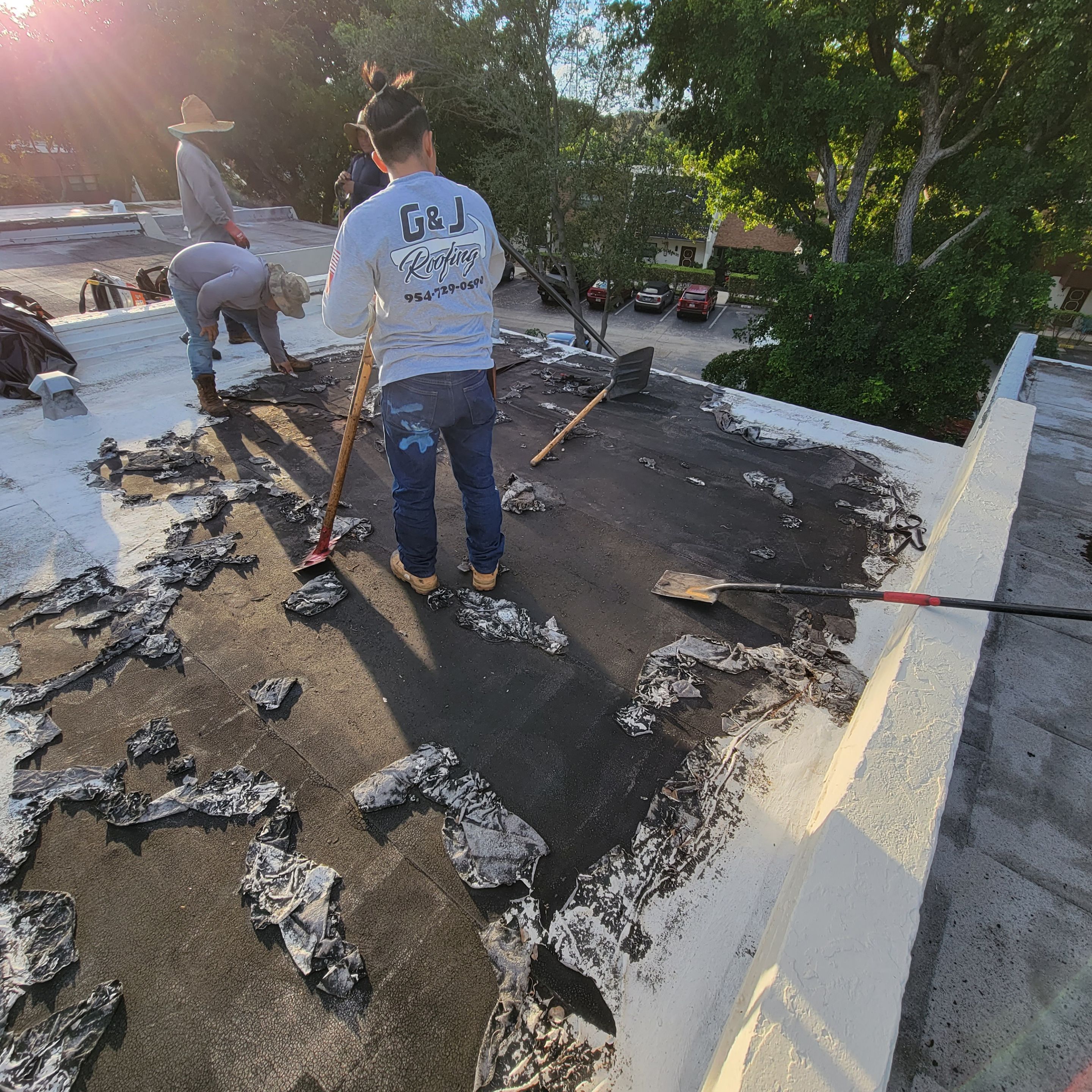 Scott St., Hollywood, FL by G&J Roofing 