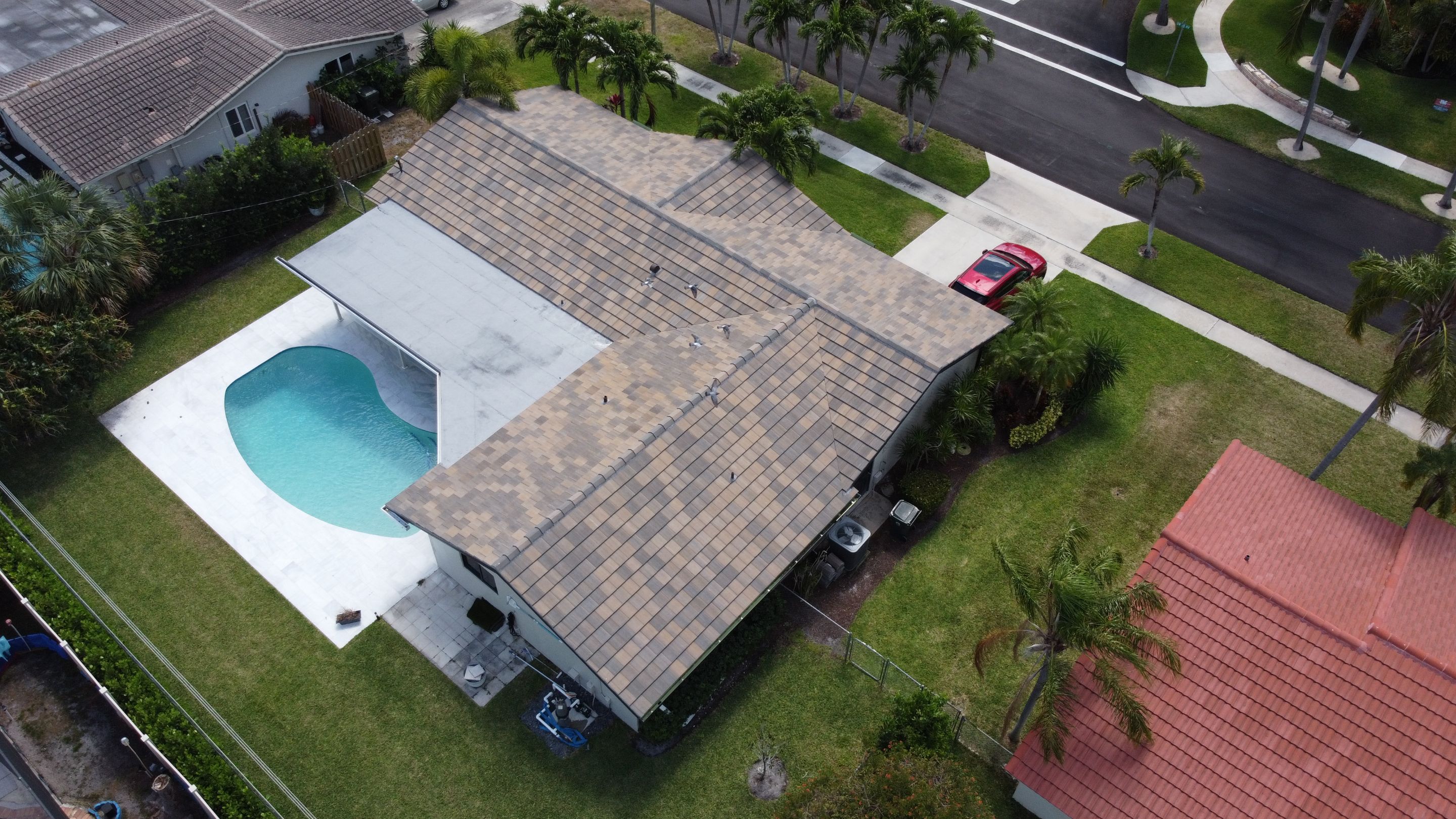 Residential Roofing Installation using Eagle Roofing Tile by BLUES BROTHERS ROOFING