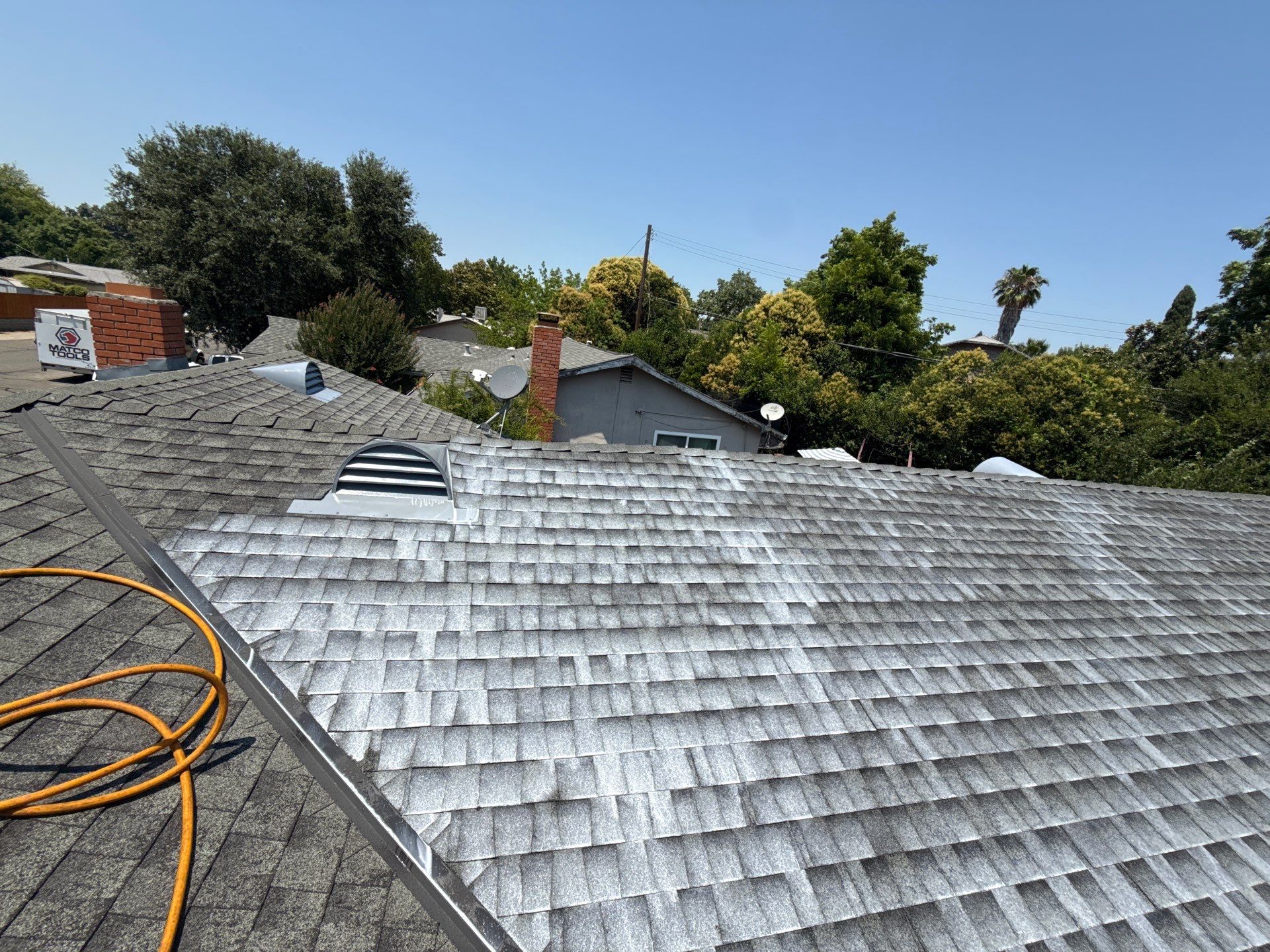 Roof Rejuvenation using Roof Maxx Treatment by Roof Maxx of Folsom