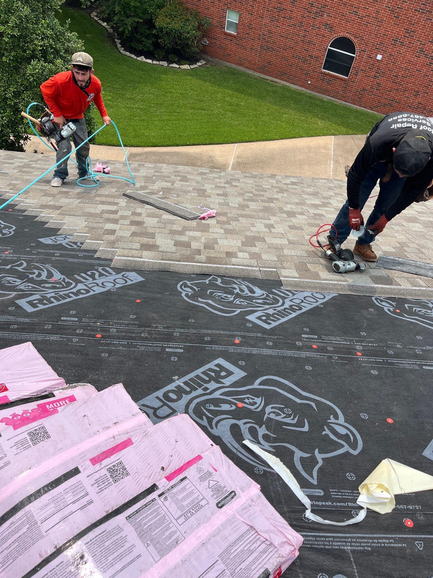 Residential Roofing Repair using Owen's Corning Duration (Lifetime) Shingles by Roof Repair Services LLC