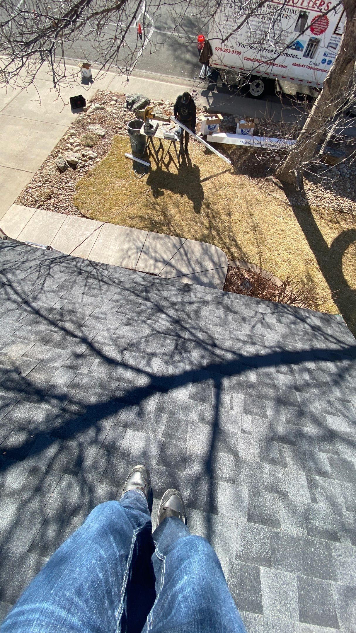 Resdiental Hail Damage Roof Replacement using Certainteed Northgate by Black Belt Roofing