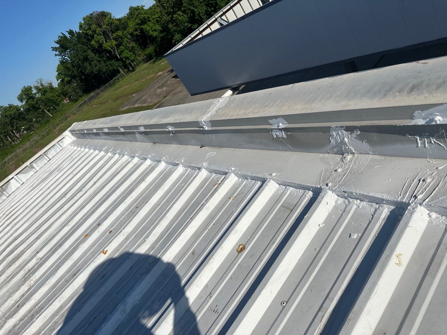 Commercial Roofing Repair using Metal by Roof Repair Company