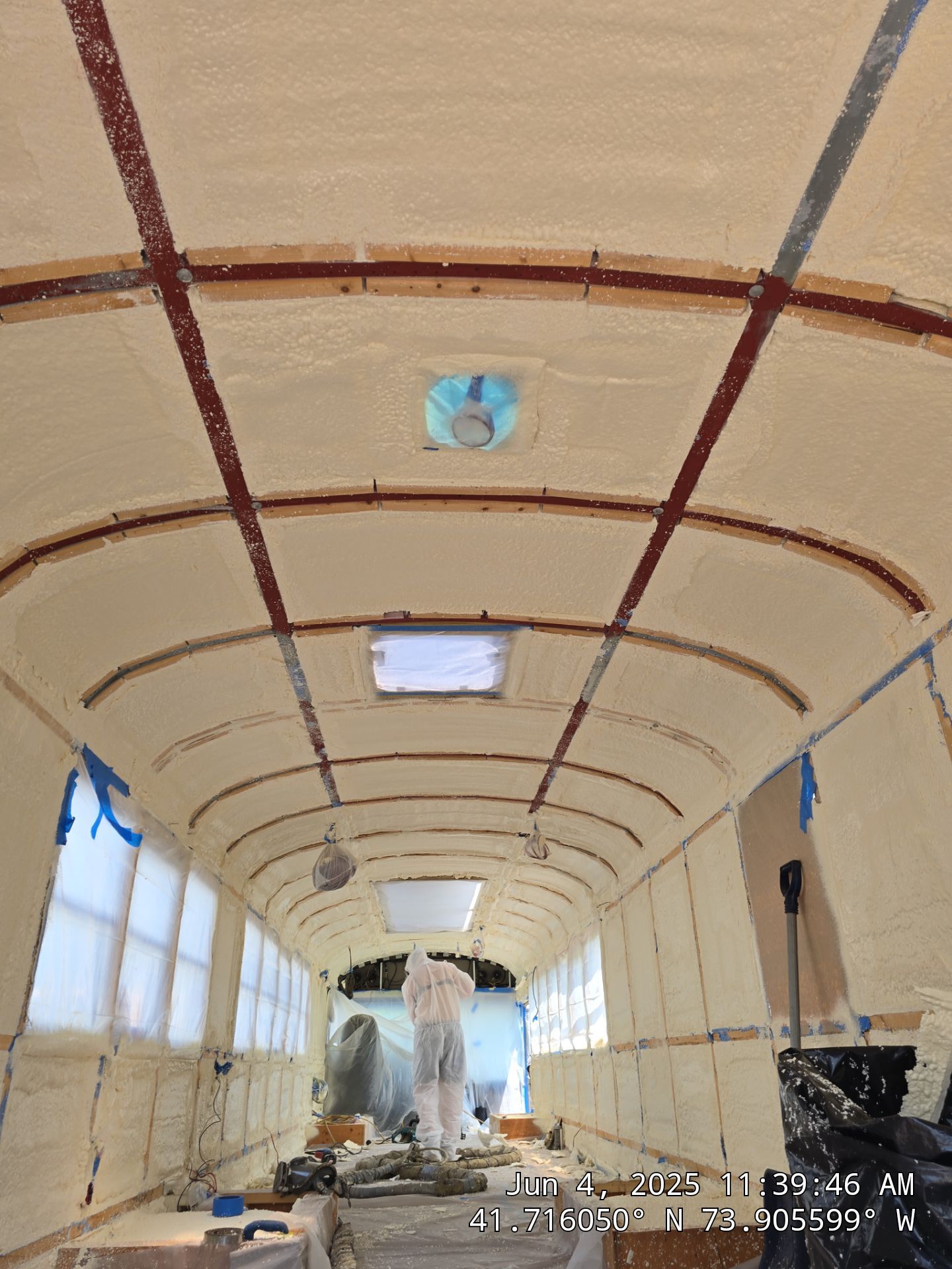 Spray Foam Insulation using Closed Cell Spray Foam by NYS Foam & Energy