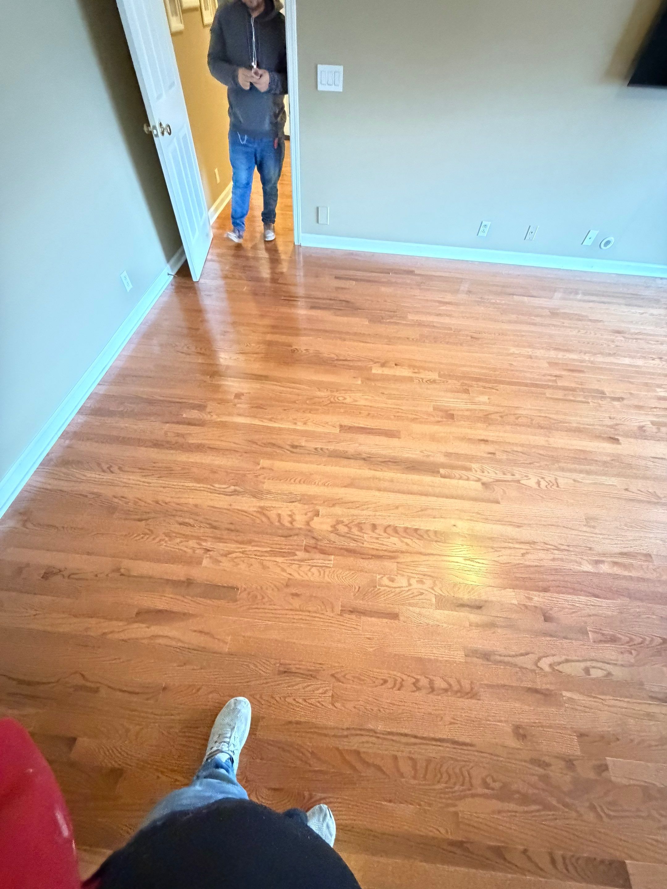 From carpet to prefinished hardwood by Footprints Floors of Nashville