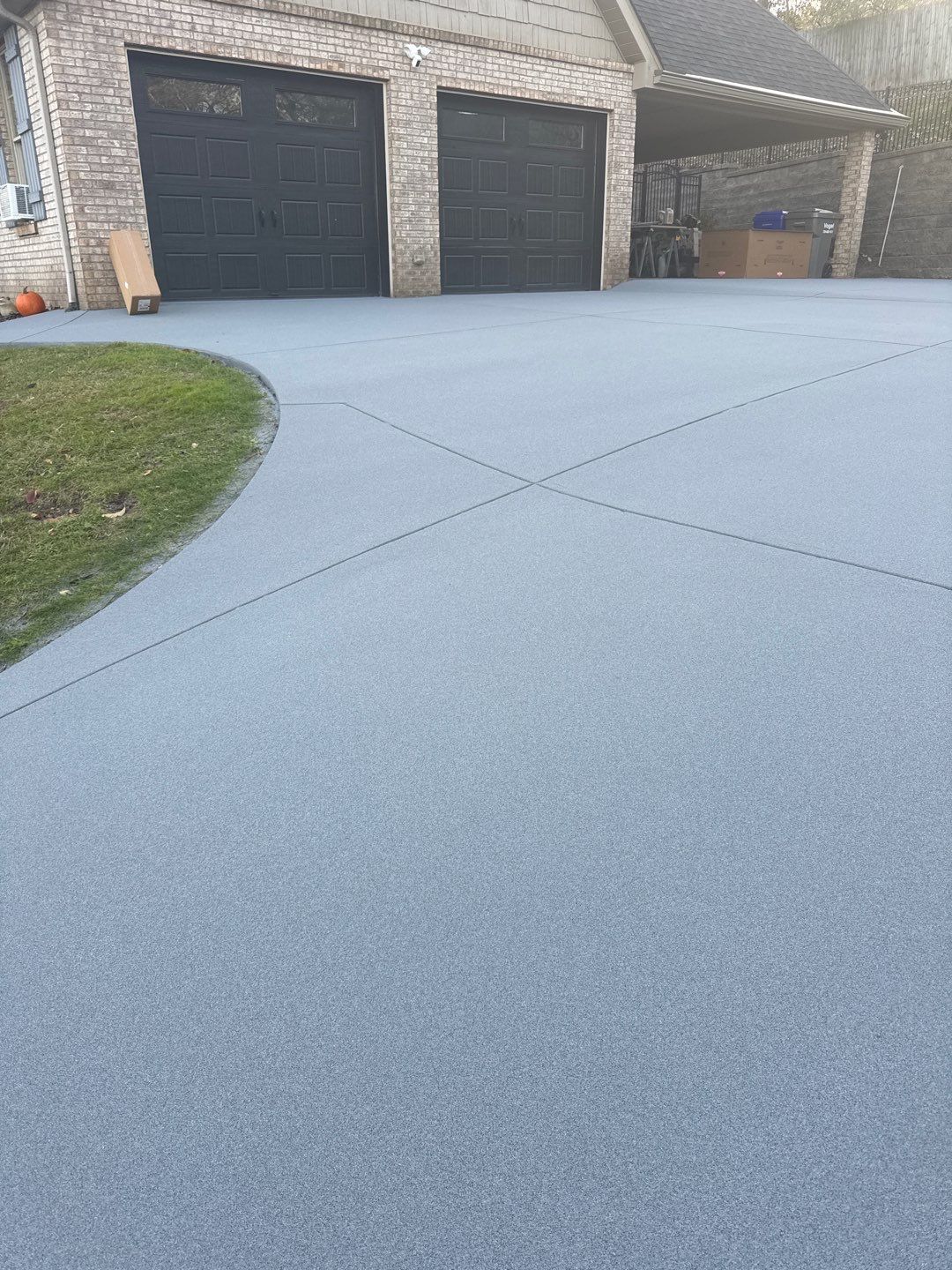 Steep Driveway Project in Sarver by Floors in a Day, Inc