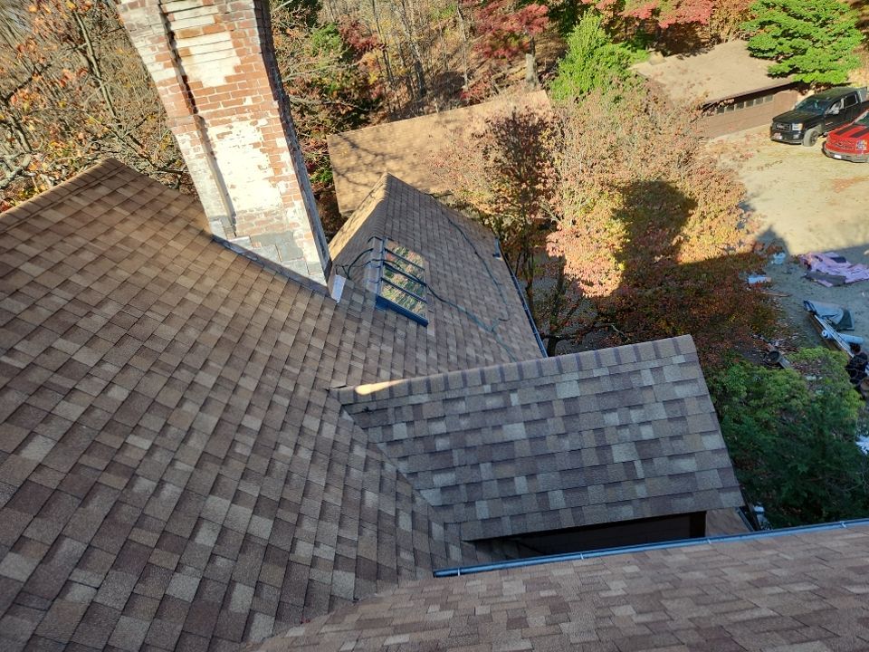 Residential Roofing Installation using Owens Corning TruDefinition Desert Tan by A Plus Exterior