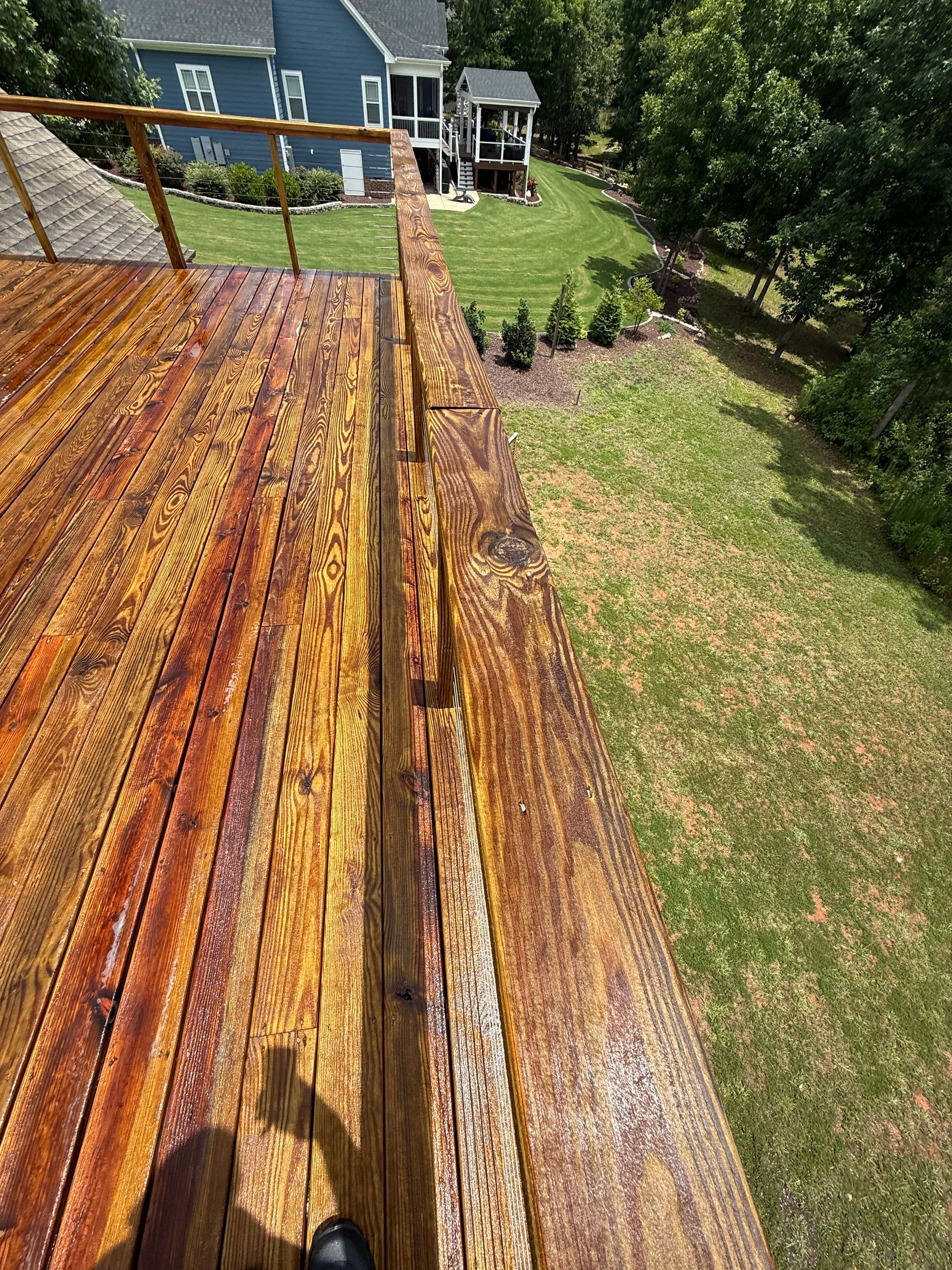 Wood Deck using Wood Sealant by DuraSeal