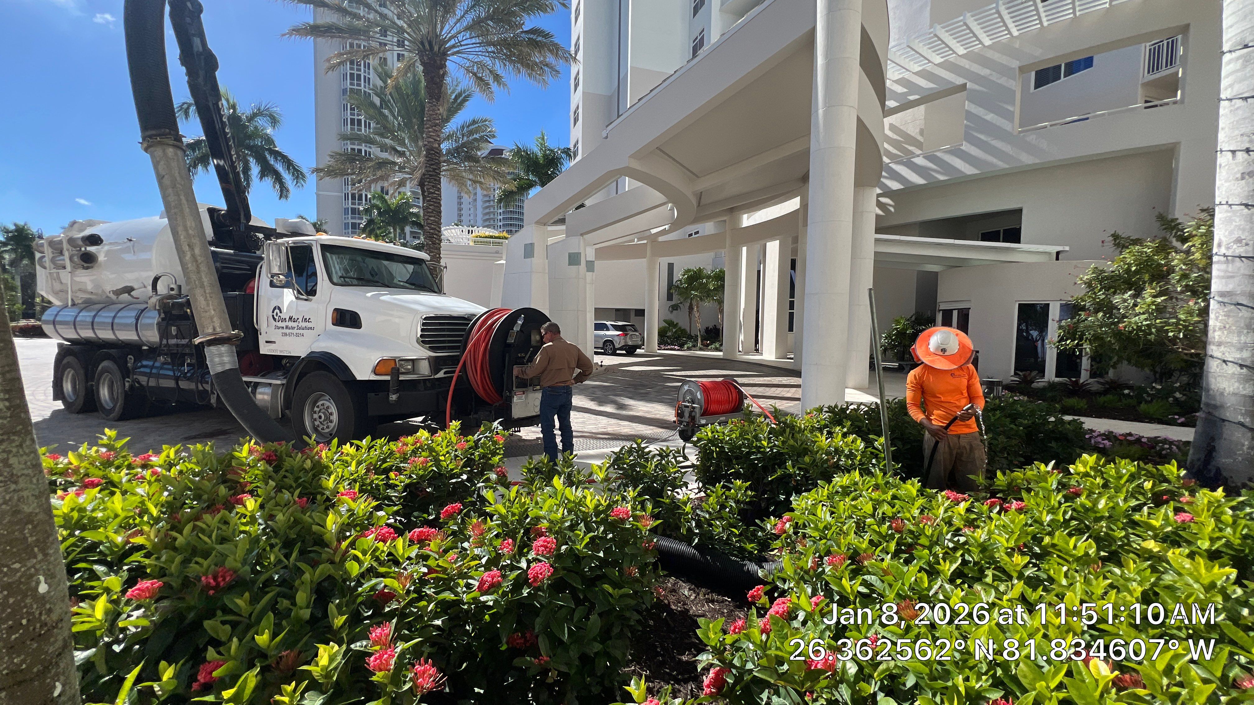 Bonita Bay Condo Stormwater System Maintenance with PRS by Don Mar, Inc. Storm Water Solutions
