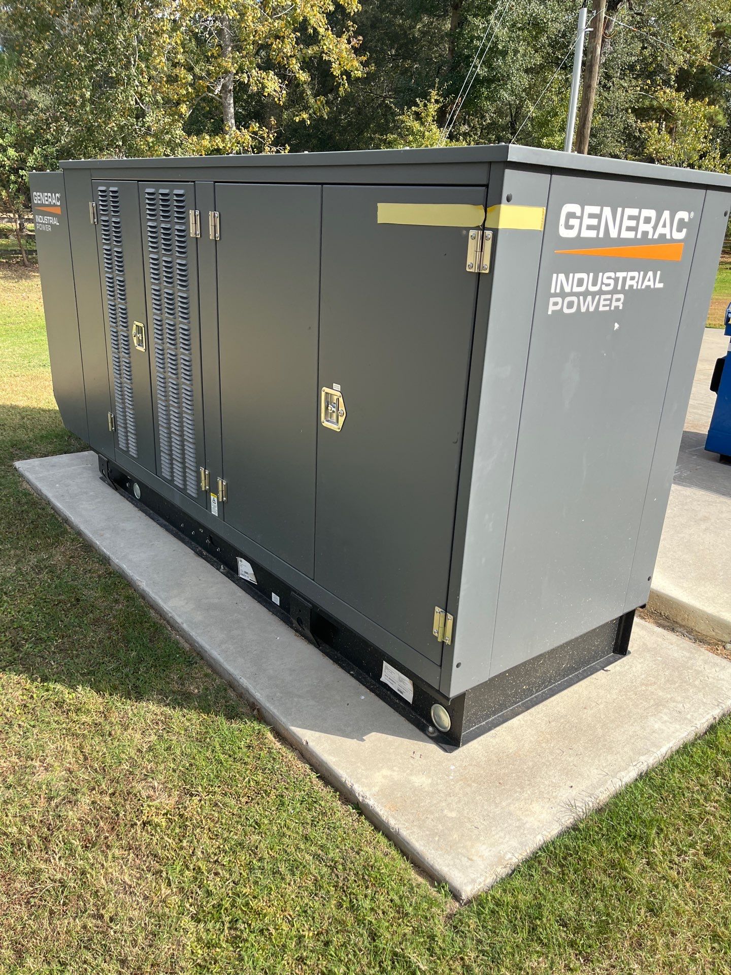 Generac Industrial Power Generator Preventative Maintenance in Conroe, Texas by GenTex Elite Services