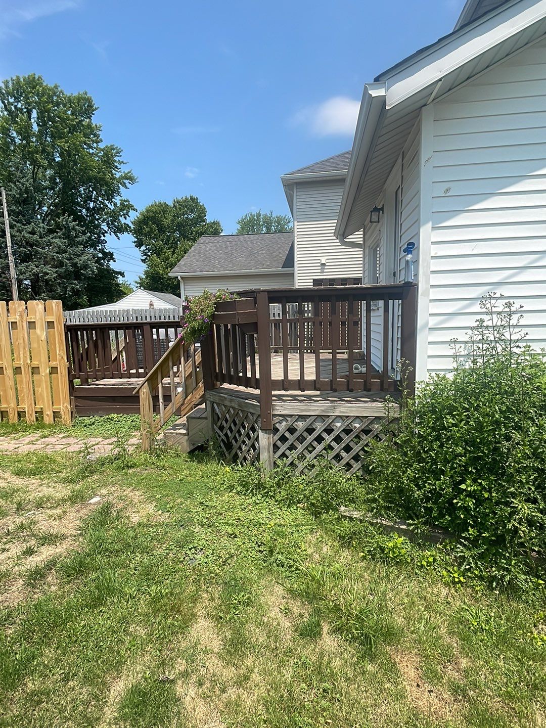 Deck Staining using SuperDeck Exterior Solid Color Stain by Callaway Contracting LLC
