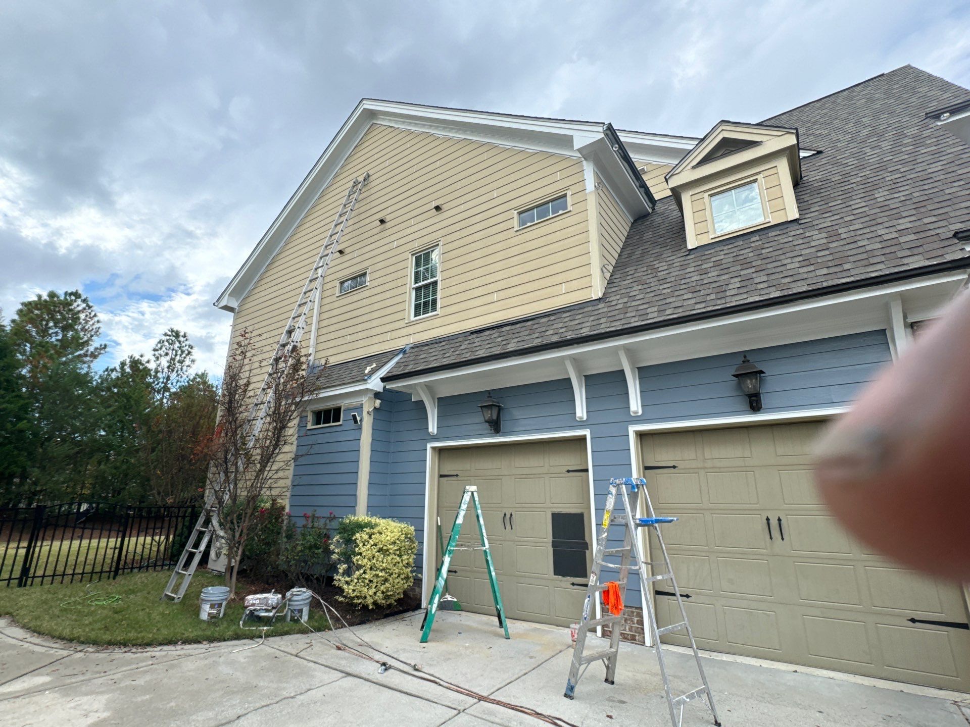 Exterior Painting Cary NC (Victoria B.) by GonzalezPainters & Contractors Inc 