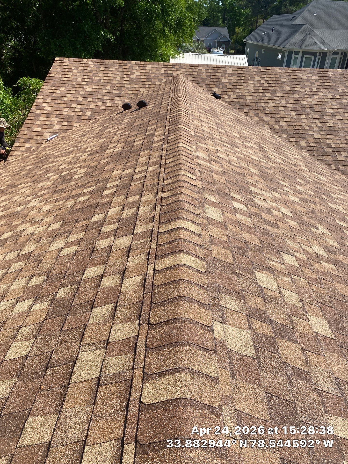 Fortified Re-Roof in Brunswick County by RGR Construction and Roofing, LLC