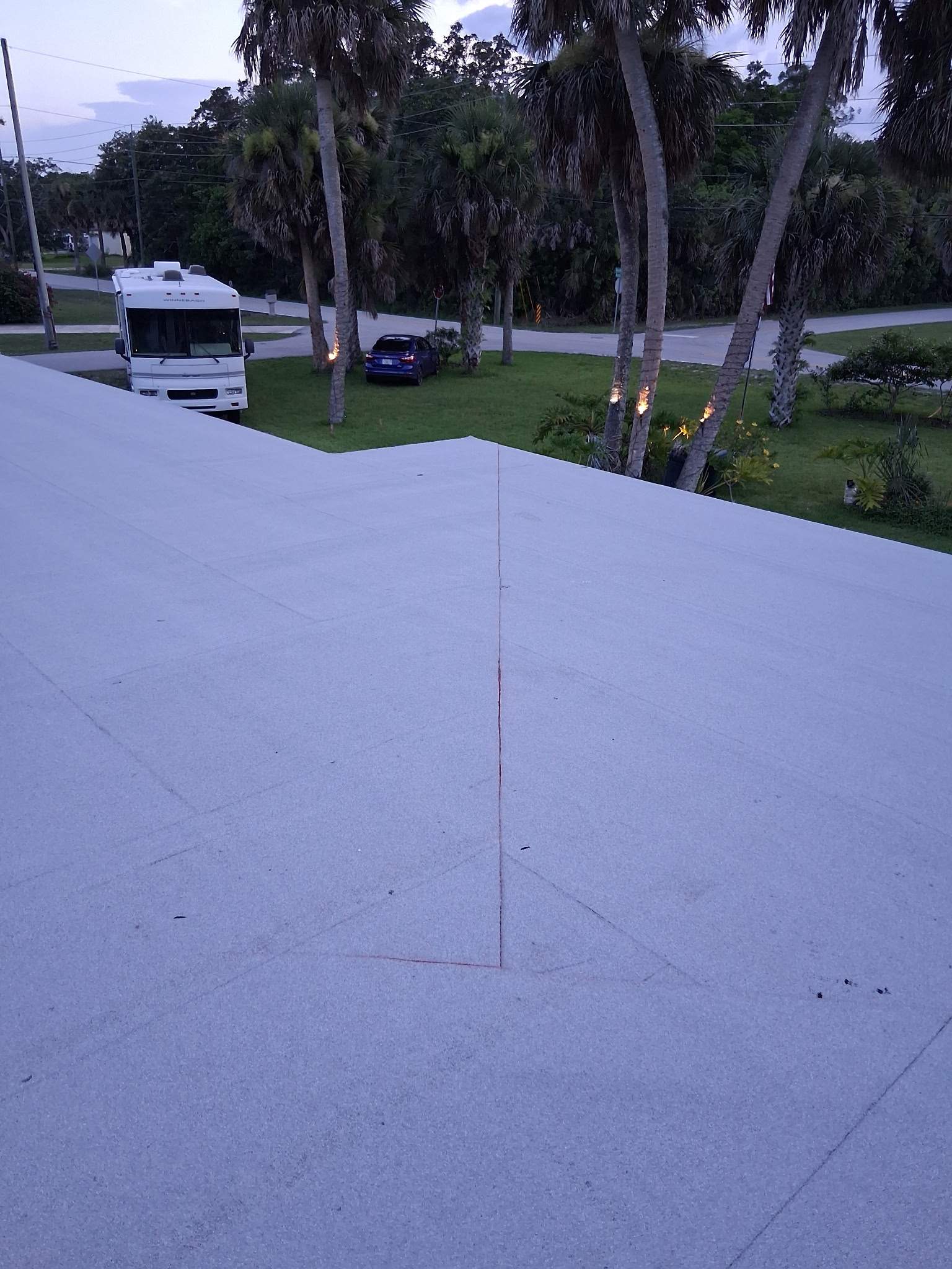 Residential Tapered Roof System and Membrane Installation in Melbourne by Florida Roofing and Renovations Inc.