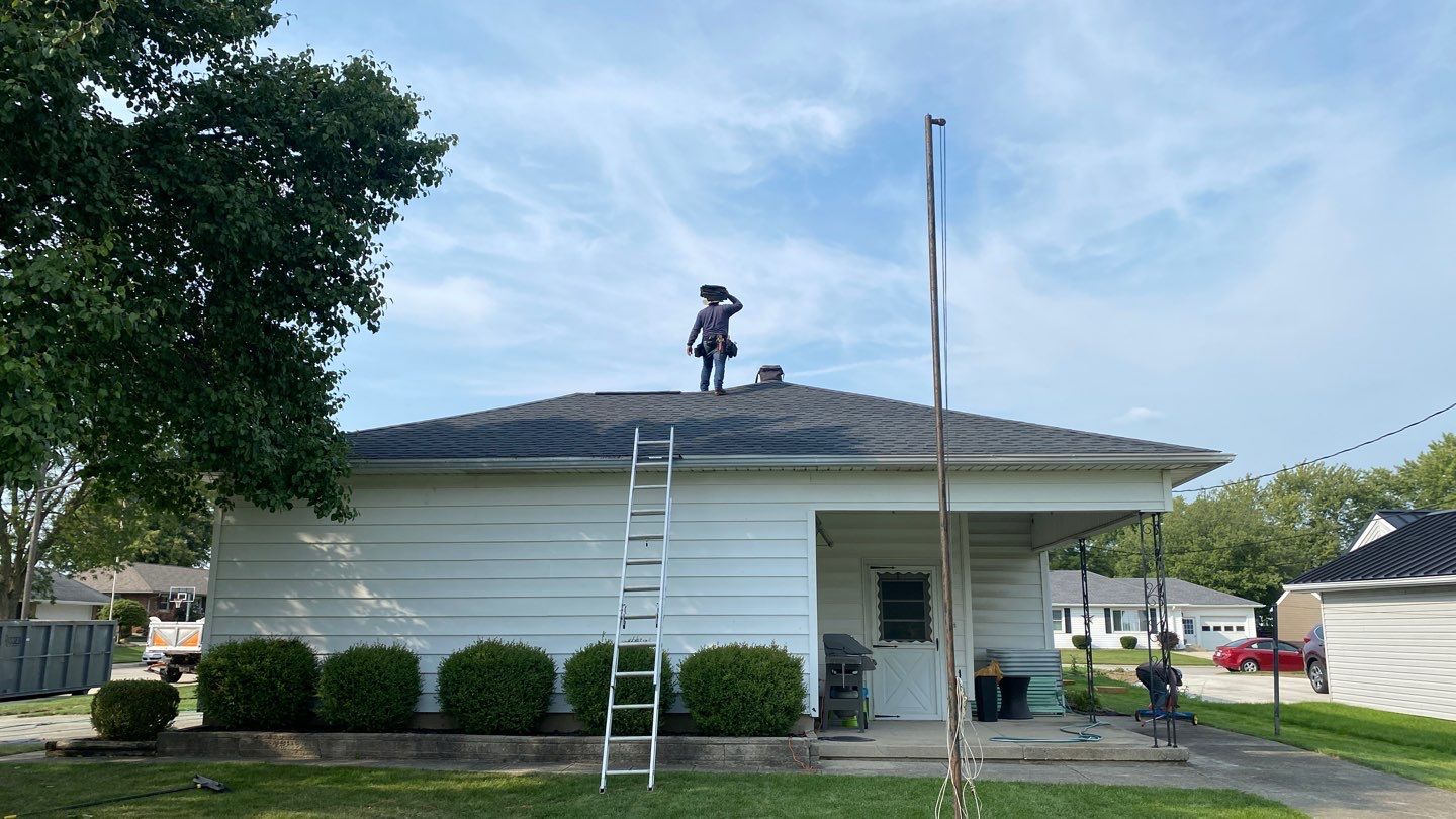 Residential Roofing Installation using GAF Timberline HDZ Charcoal by Nitro Roofing and Construction