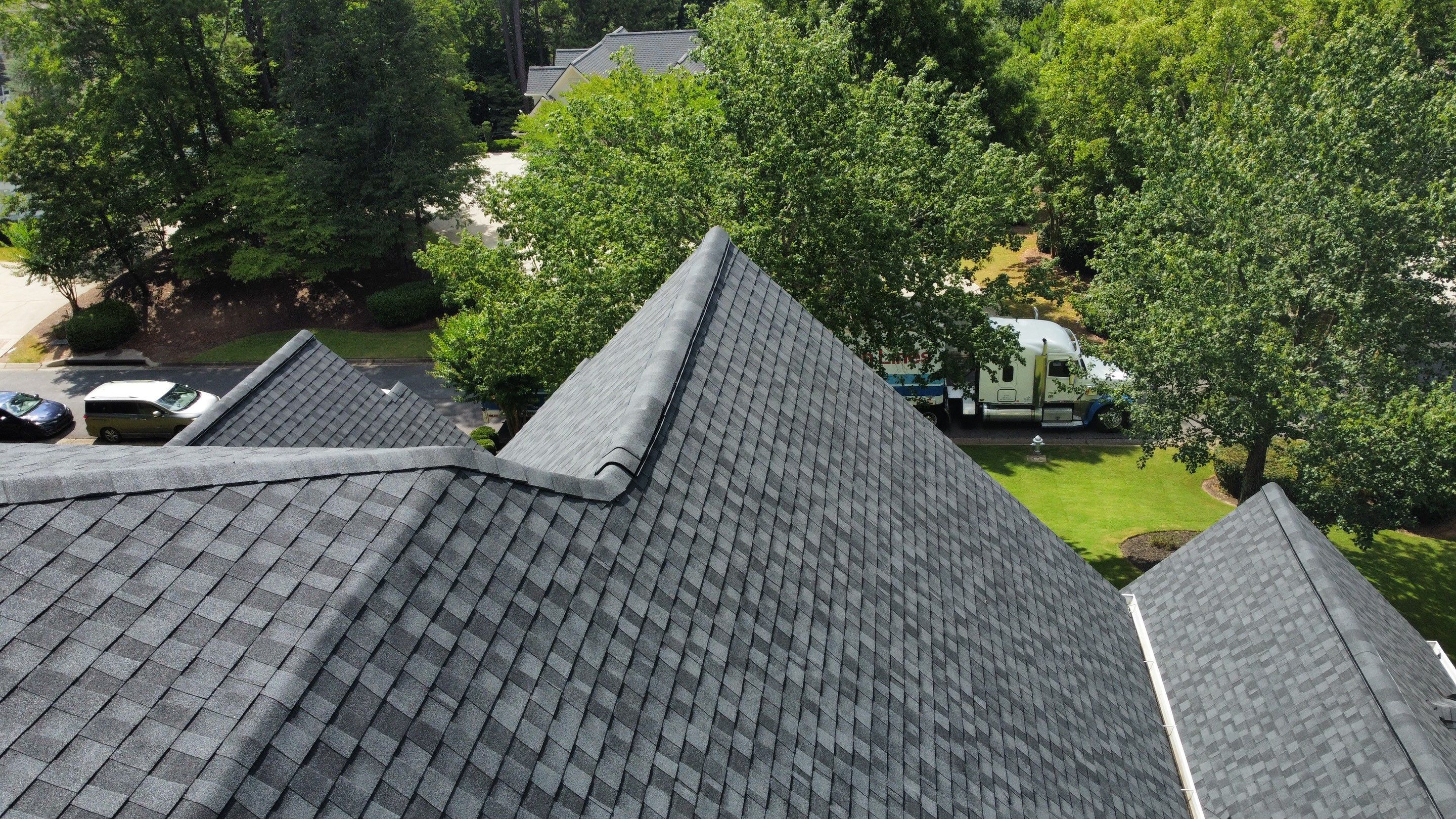 Alpharetta, GA Roof Replacement, CertainTeed Landmark Pro Moire Black by Reset Roofing