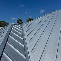 24ga 1" Nail-Strip Mill Finish by Total Roofing System The Metal Roof Experts