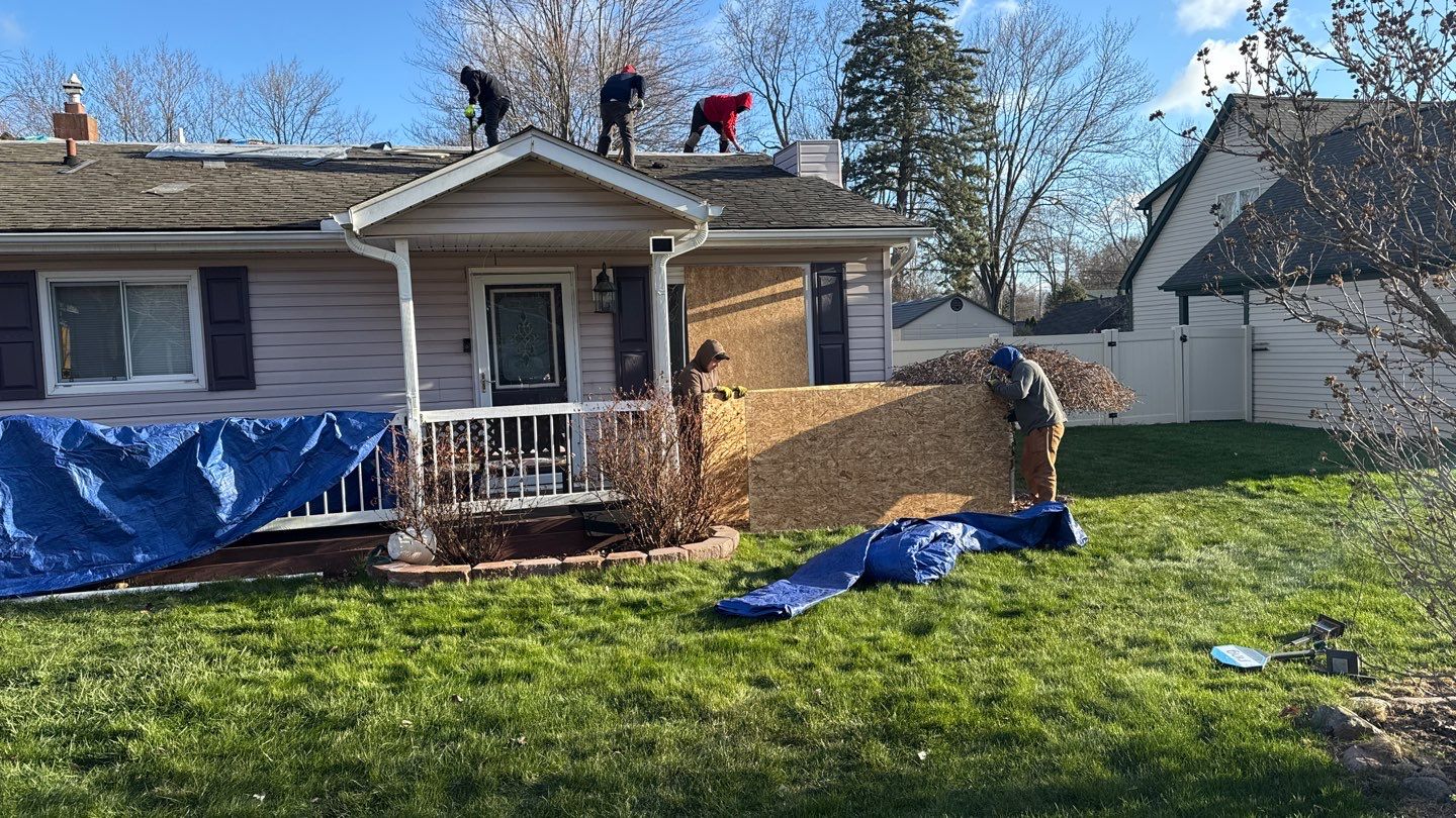 Roof Replacement using CertainTeed Landmark Pewter by 180 Contractors