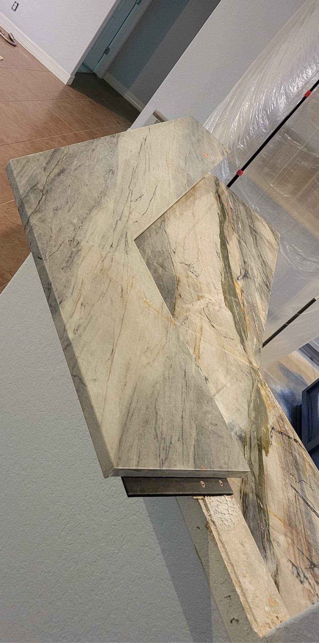 Custom Natural Stone Countertop Installation for San Antonio Kitchen Remodel by Mena stone surfaces