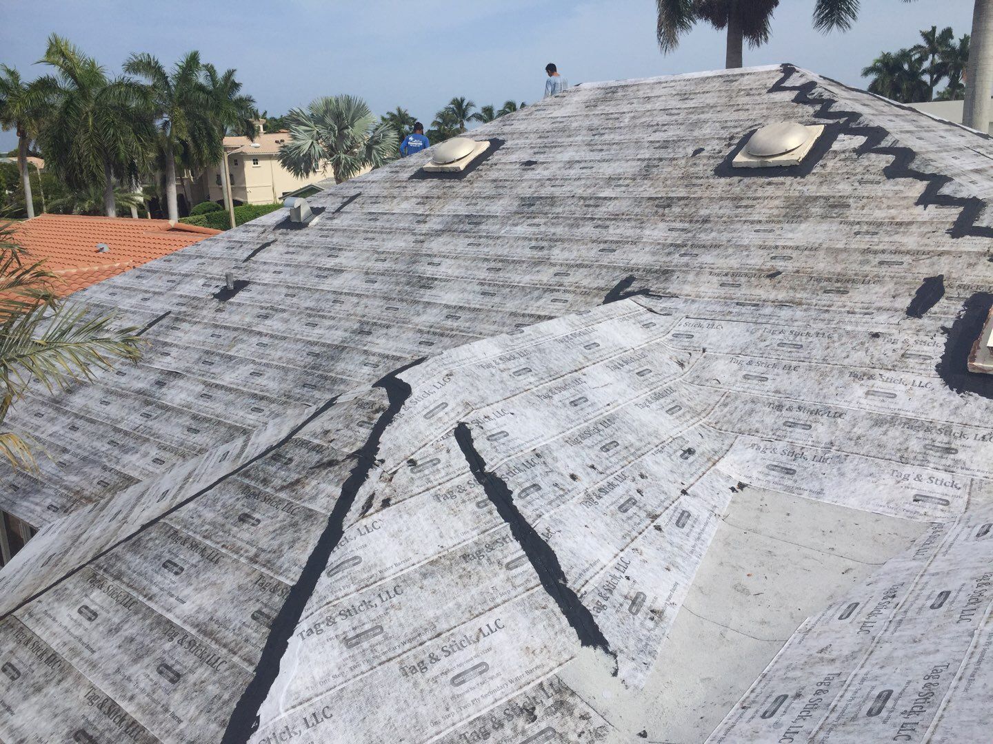 Residential Roofing Installation using WestLake Roofing Tile by BLUES BROTHERS ROOFING