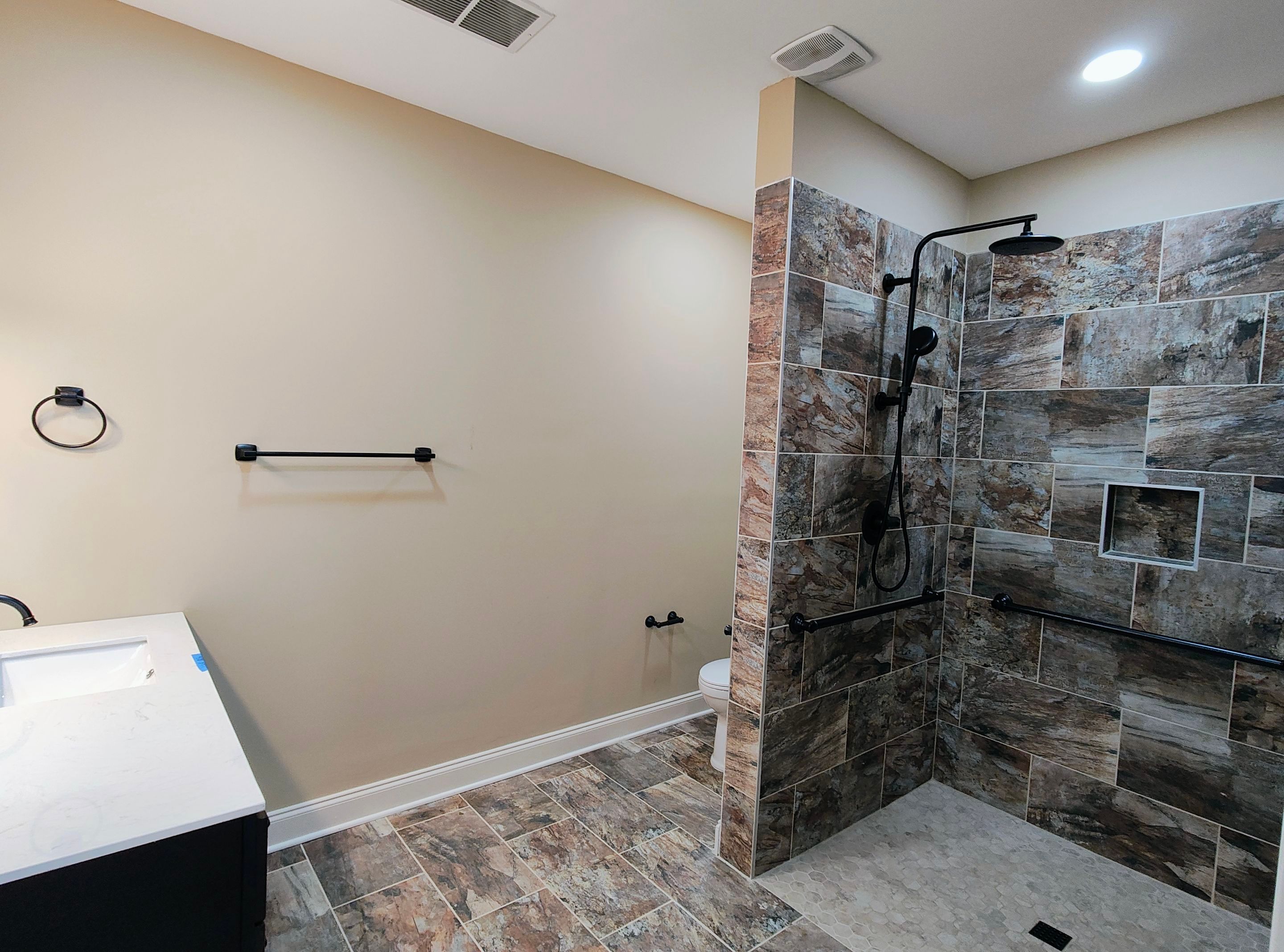 ADA roll in shower in Lawrenceville by Baxter Professional LLC