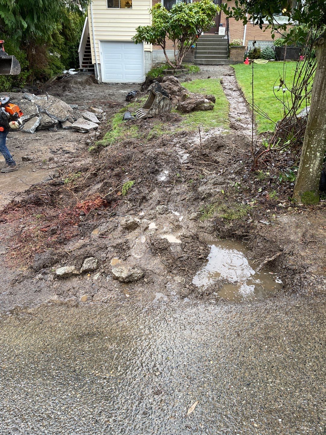 Lorra | Asphalt Driveway Repair & Retaining Wall by Jireh Asphalt & Concrete Inc 
