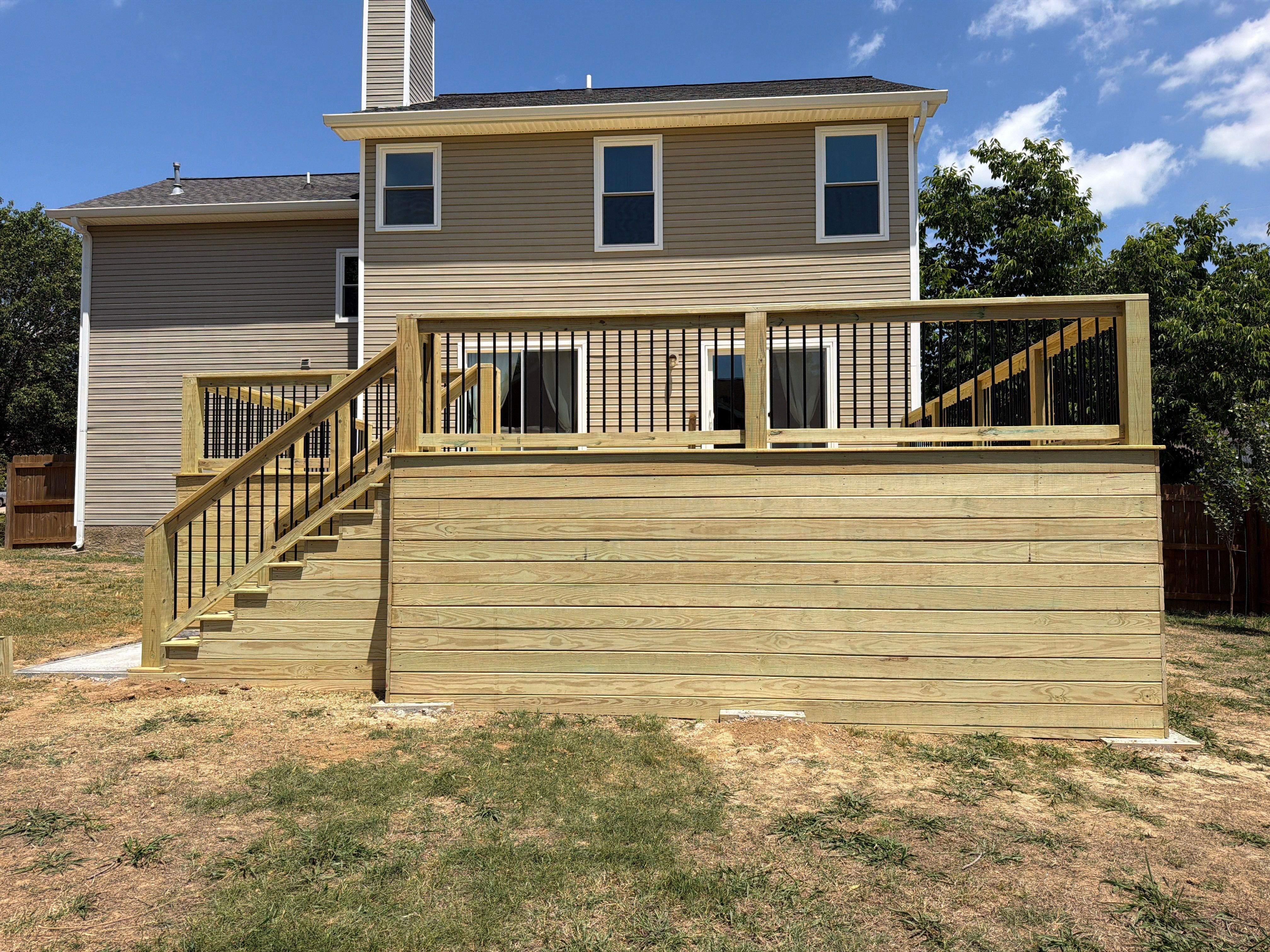Deck Build in Hermitage by Music City Improvements