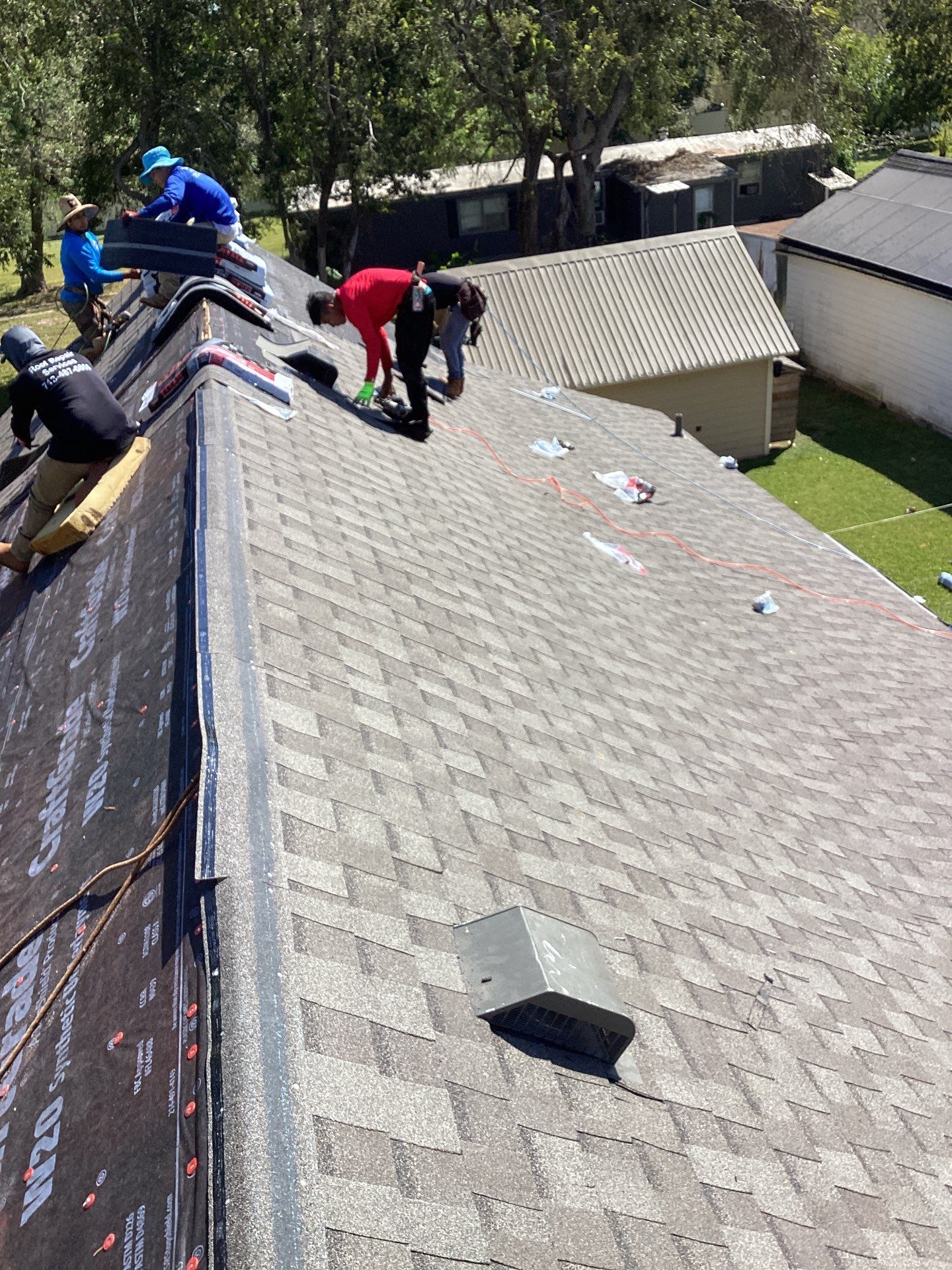 Residential Roofing Repair using Owen's Corning Duration (Lifetime) Shingles by Roof Repair Company