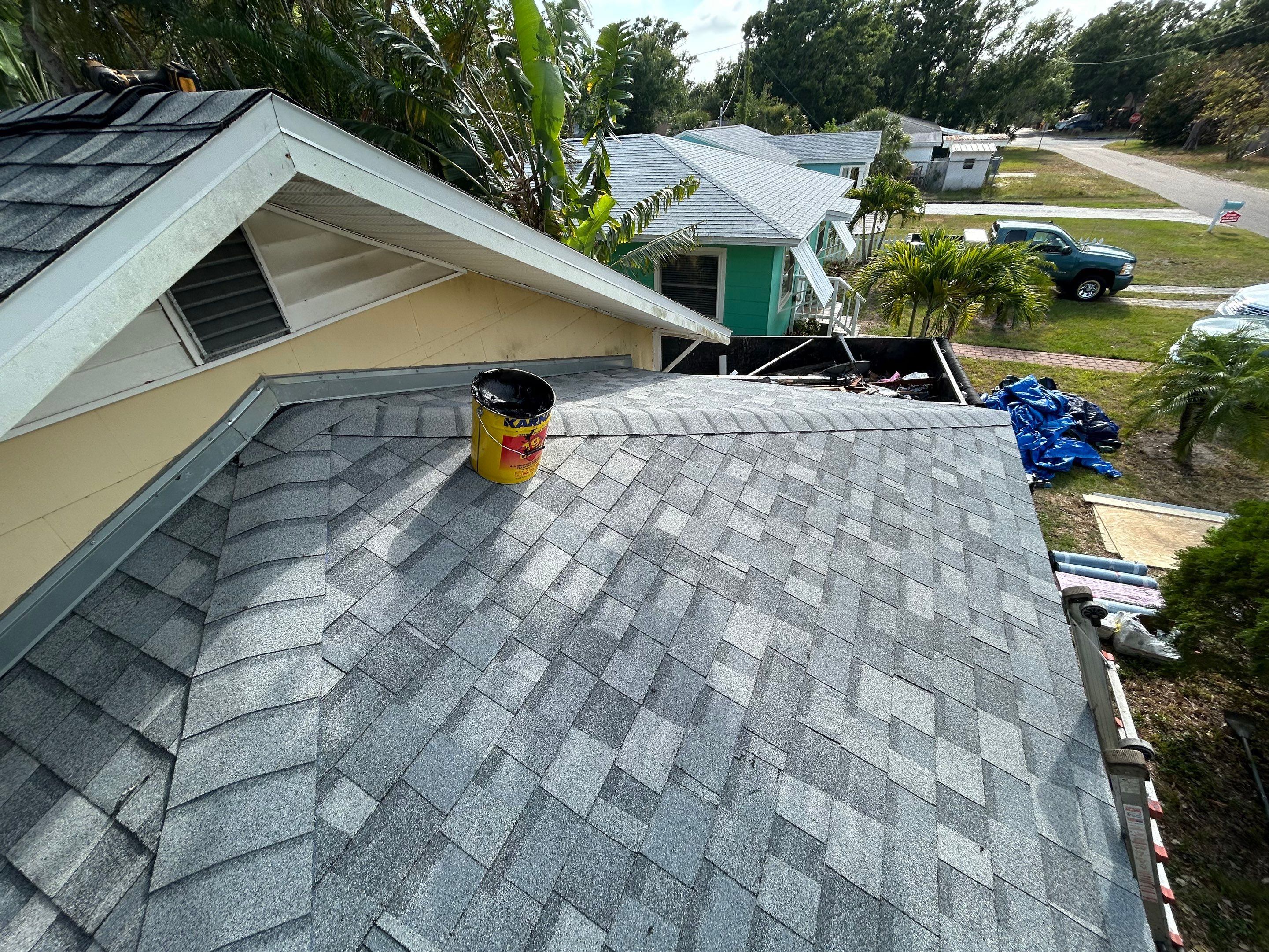 Project in Gulfport 33707 by Mitchell Roofing Company LLC 