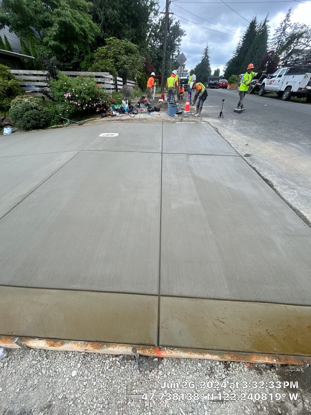Nathan | Concrete Driveway & Walkway by Jireh Asphalt & Concrete Inc 