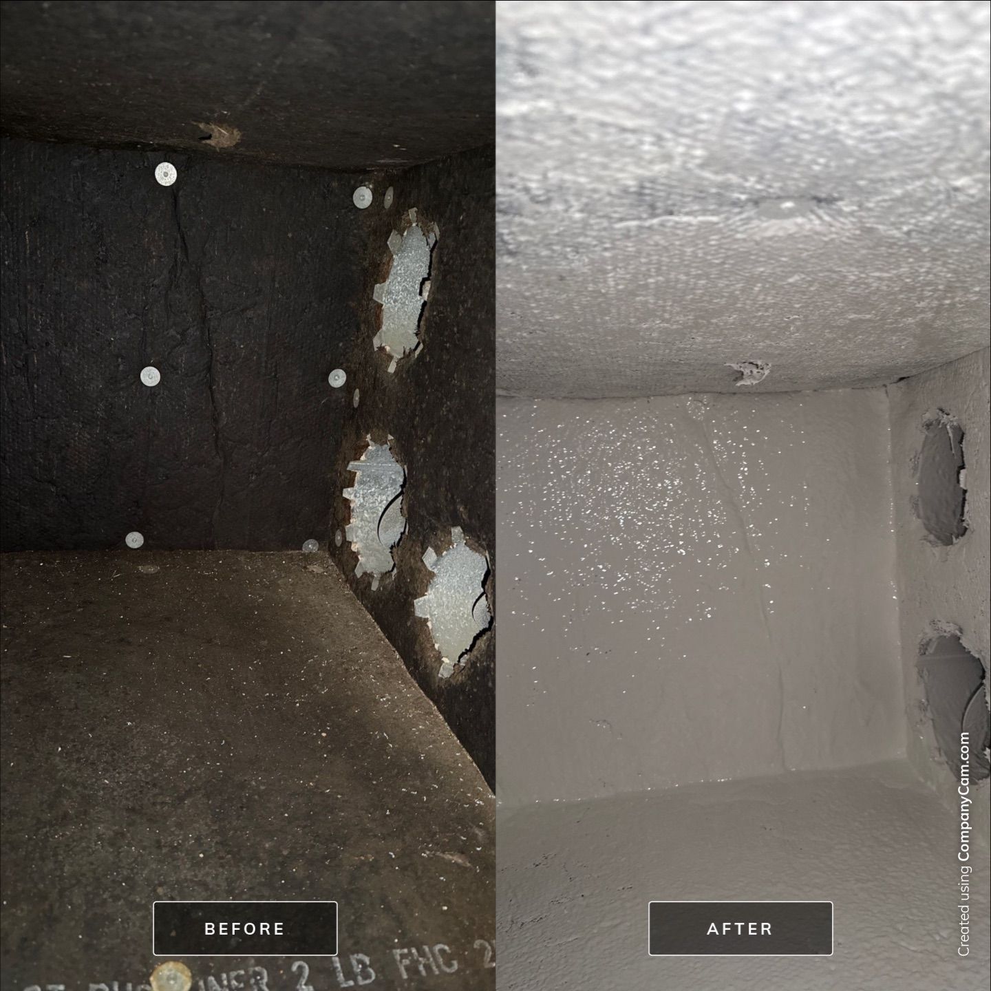 Project in Columbus by Duct Cleaning Solutions 