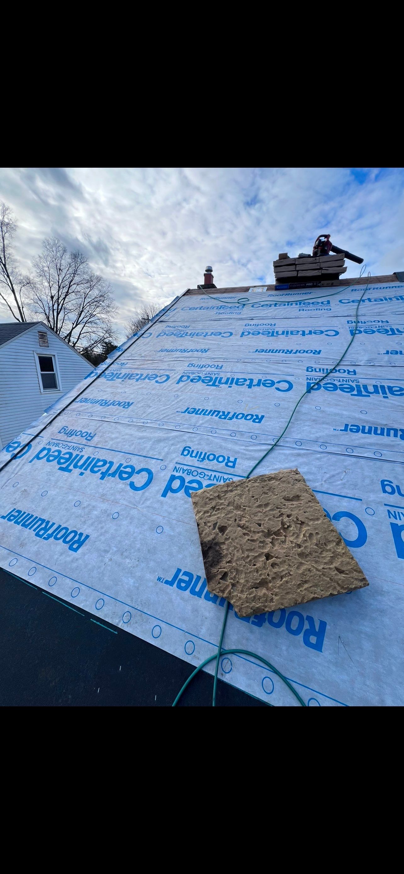 Project in Royal Oak by Eave Roofing