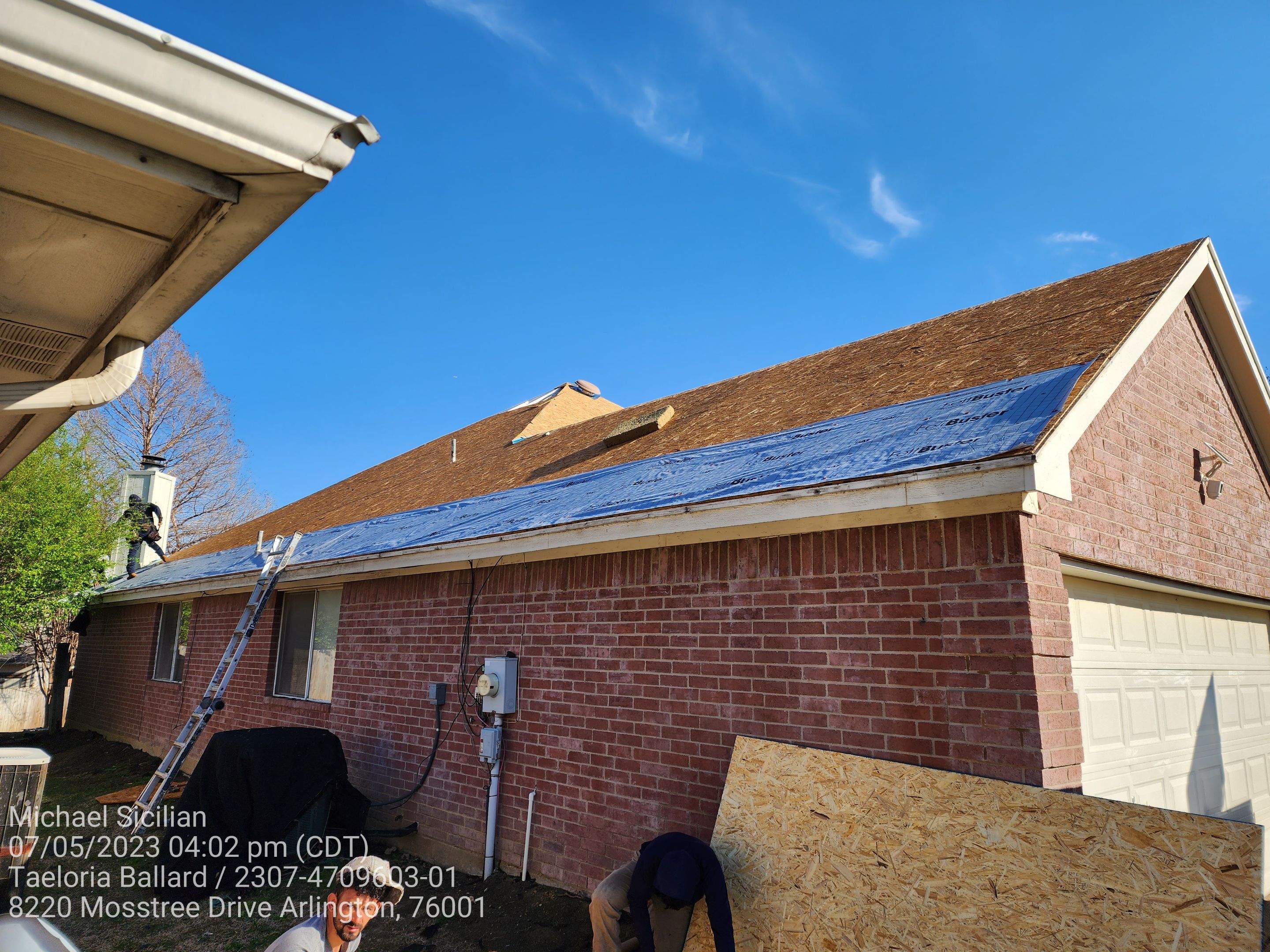 Project in Arlington by Zeus Exteriors
