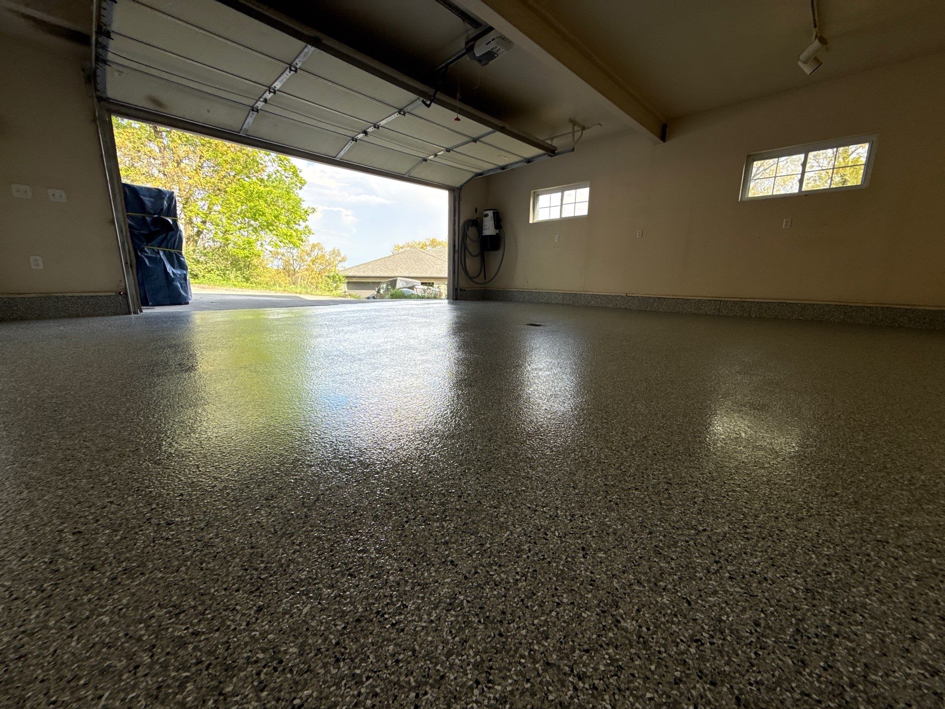 Crossbow Garage Floor Coating by Level 10 Coatings