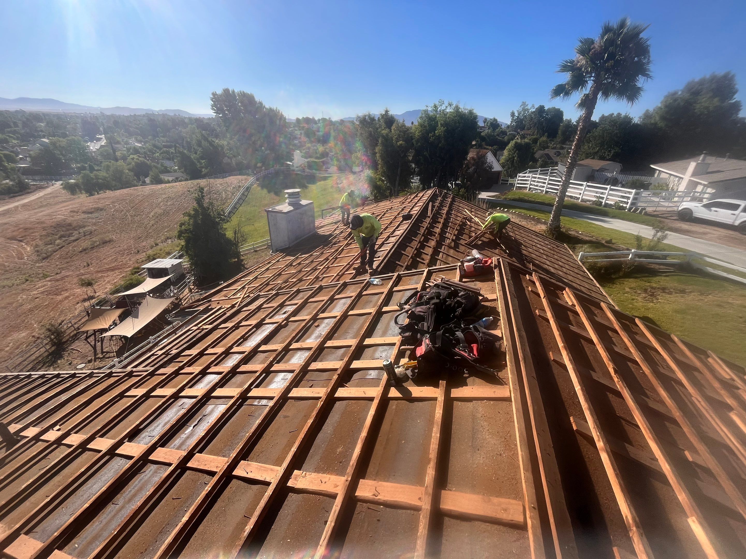 Complete Concrete Tile Roof Replacement and Decking Upgrade by Reliable Roofing San Diego Inc.