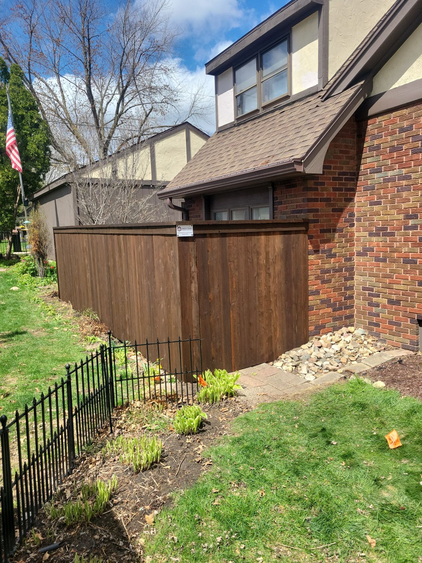 Project in Waterloo by Perfect Picket Fence and Stain