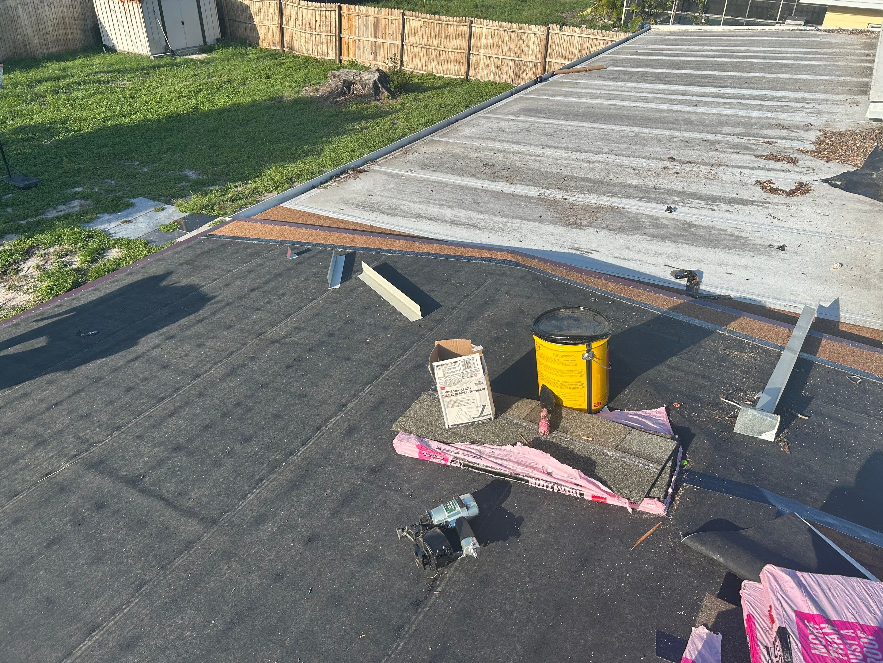 Project in St. Petersburg 33709 by Mitchell Roofing Company LLC 