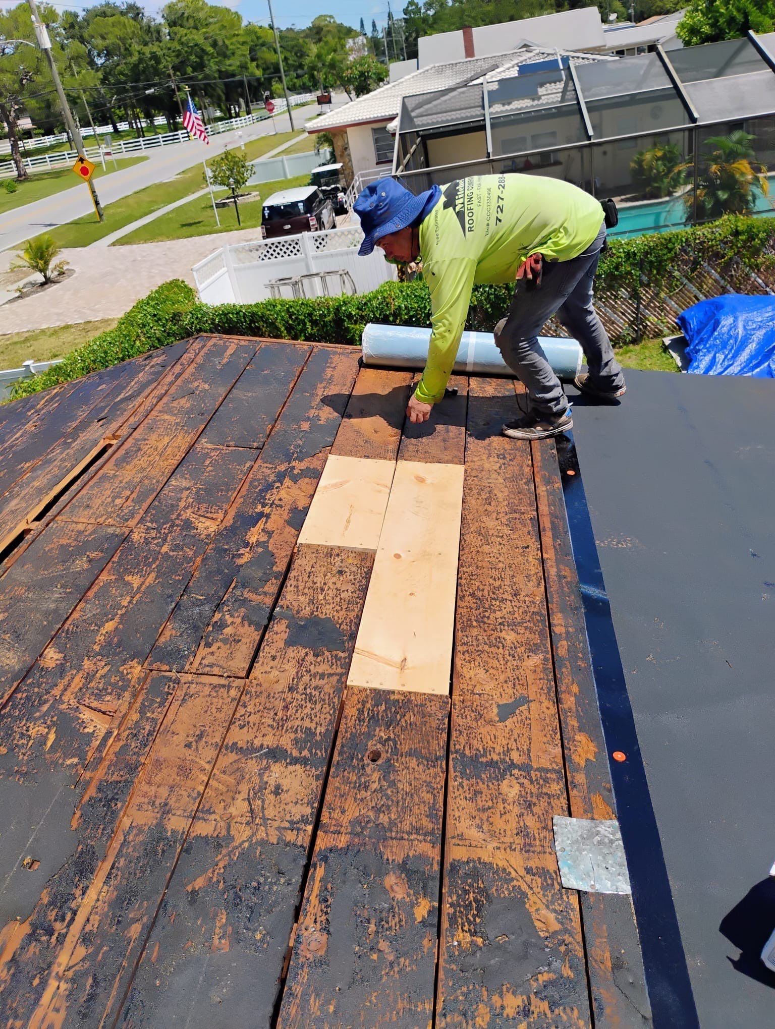 Project in Pinellas Park 33782 by Mitchell Roofing Company LLC